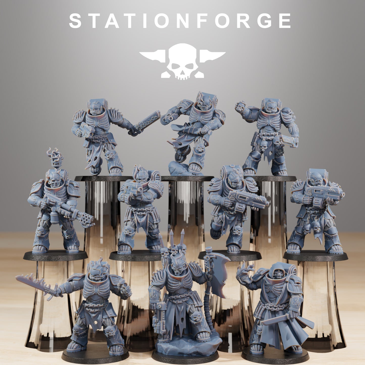 Foto del producto Tabletop 28mm The Printing Goes Ever On (TPGEO) 0: Socratis Doom Reapers