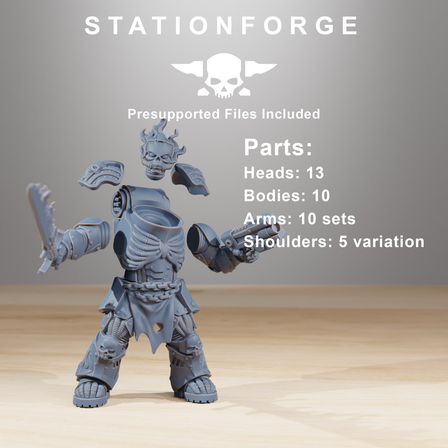 Foto del producto Tabletop 28mm The Printing Goes Ever On (TPGEO) 0: Socratis Doom Reapers