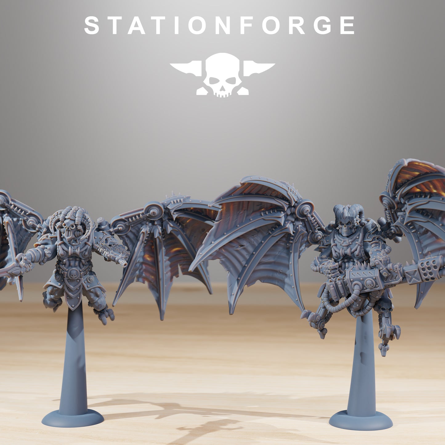 Foto del producto Tabletop 28mm The Printing Goes Ever On (TPGEO) 0: Pythonicus Flyers