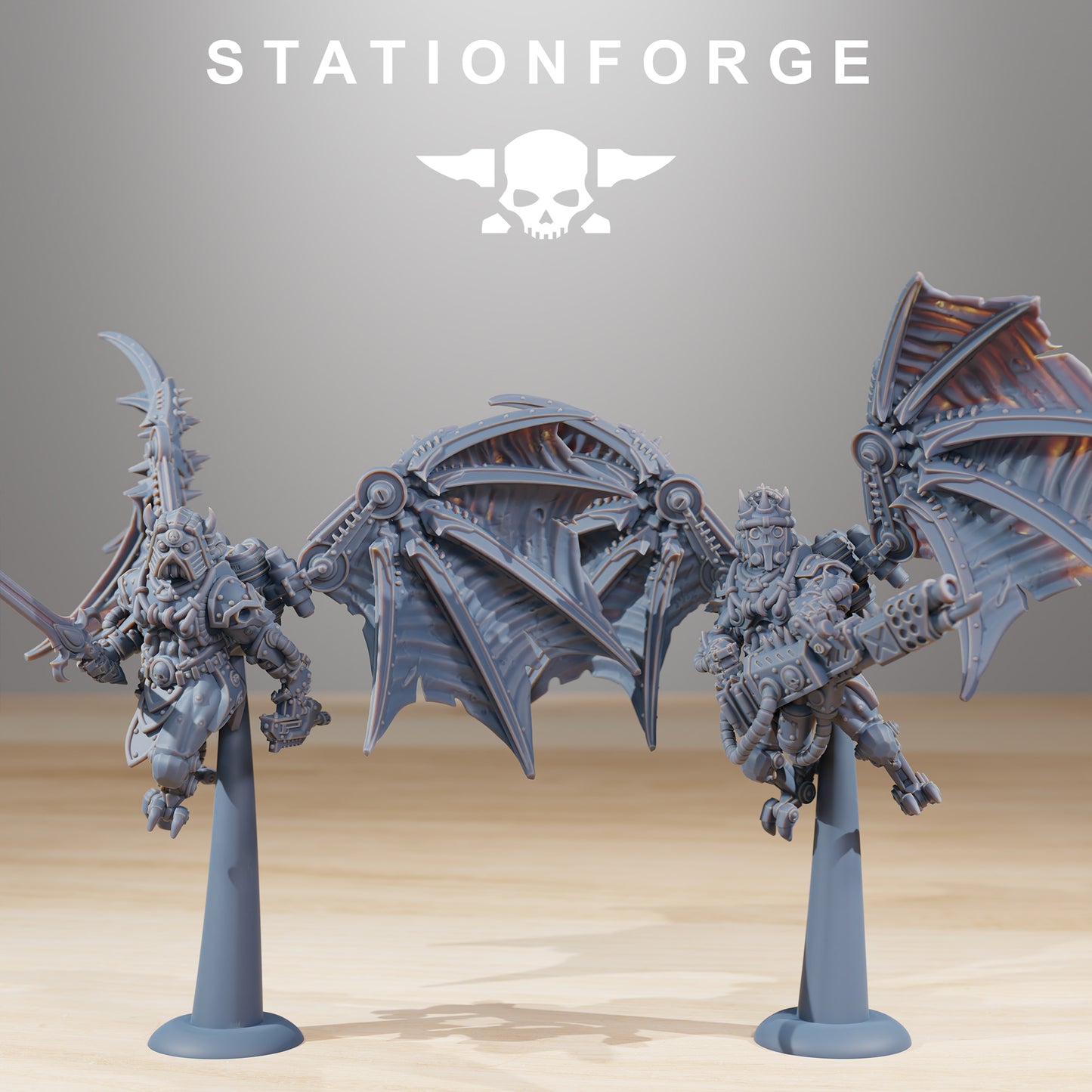 Foto del producto Tabletop 28mm The Printing Goes Ever On (TPGEO) 0: Pythonicus Flyers