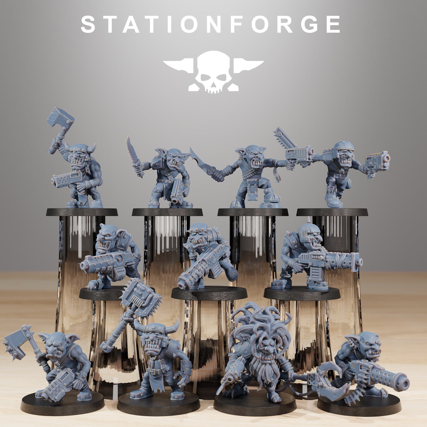 Foto del producto Tabletop 28mm The Printing Goes Ever On (TPGEO) 0: Infantería Gobs