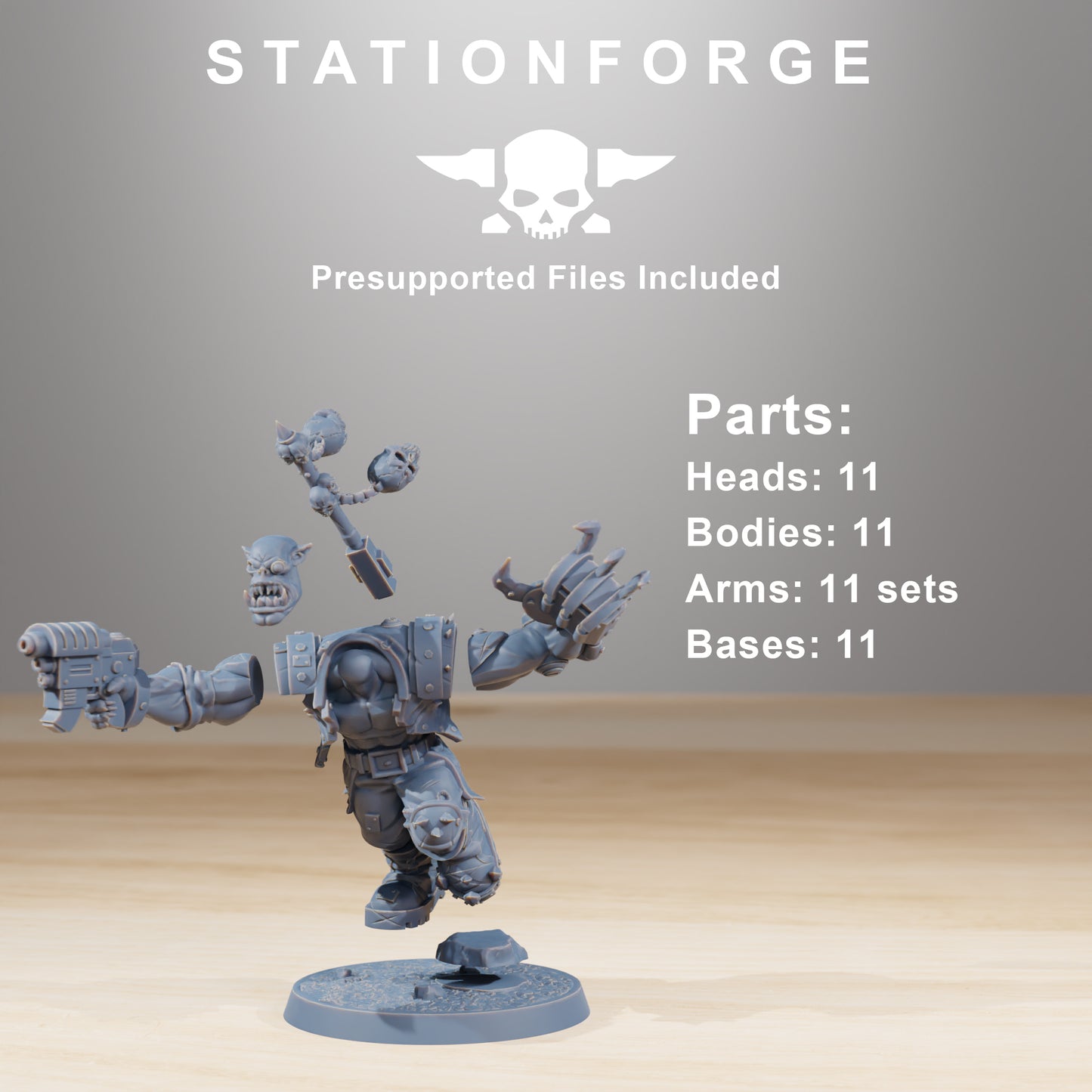 Foto del producto Tabletop 28mm The Printing Goes Ever On (TPGEO) 0: Infantería Orkaz