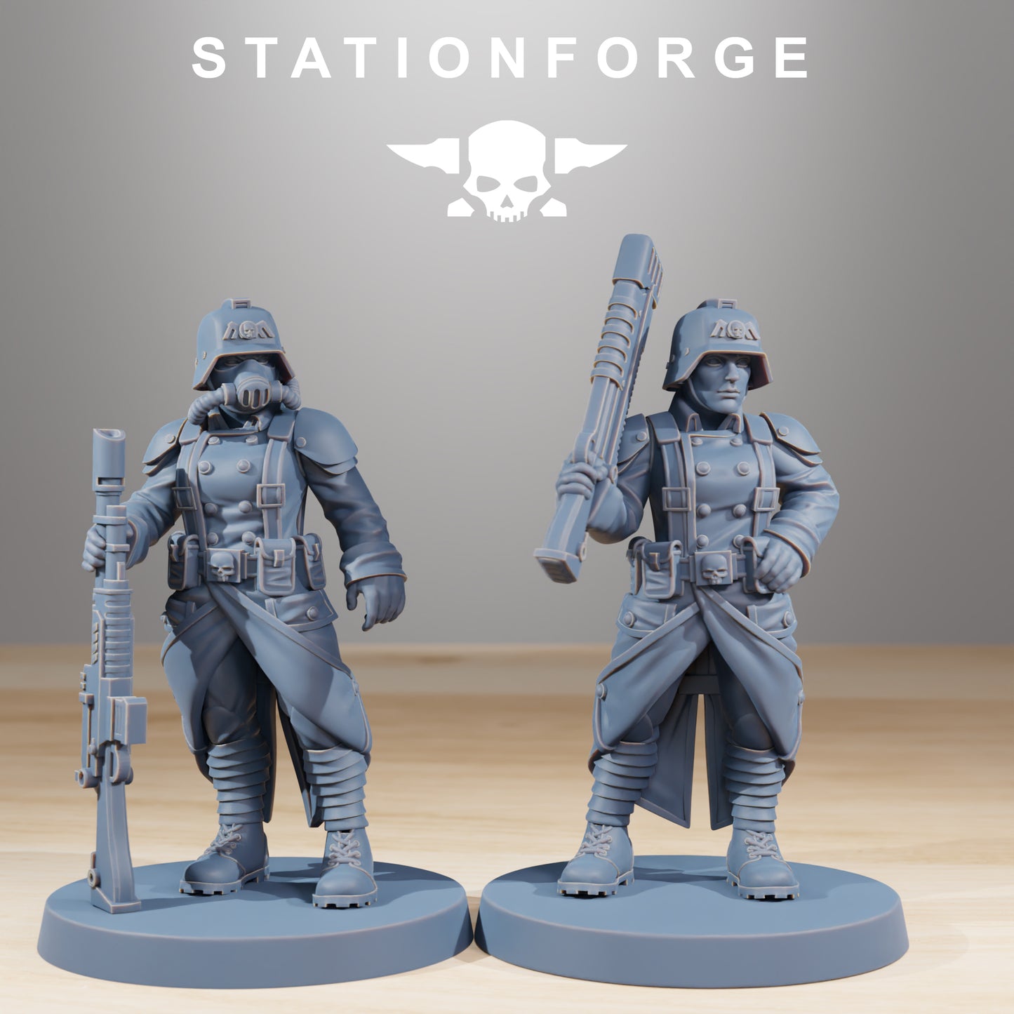 Foto del producto Tabletop 28mm The Printing Goes Ever On (TPGEO) 0: Hermanas de Guerra GrimGuard