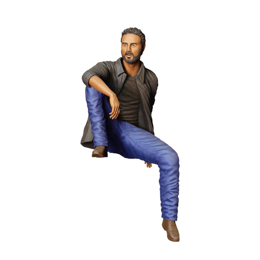 Foto de producto de modelismo de diorama 0: Personas sentadas en un auto - Hombre 6 (Ref. Nr. 354)