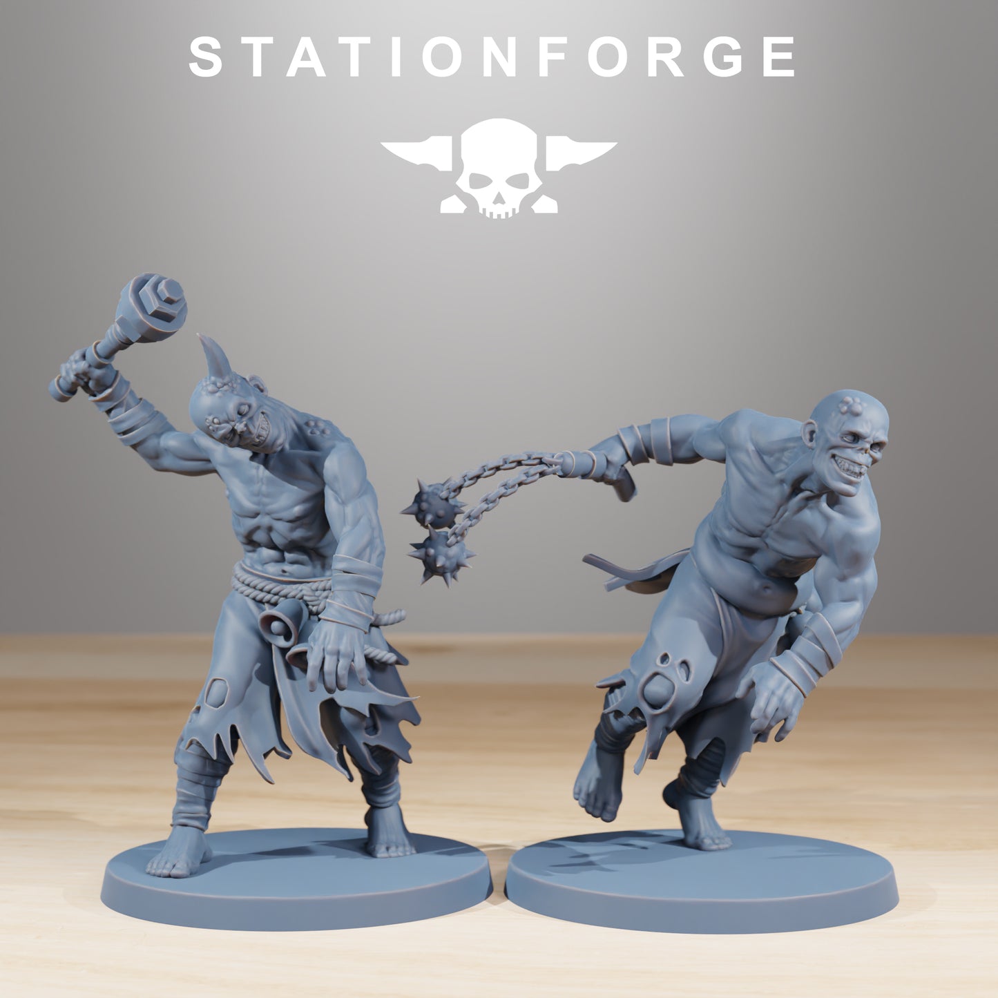 Foto del producto Tabletop 28mm The Printing Goes Ever On (TPGEO) 0: Guardias Corruptos Caminantes