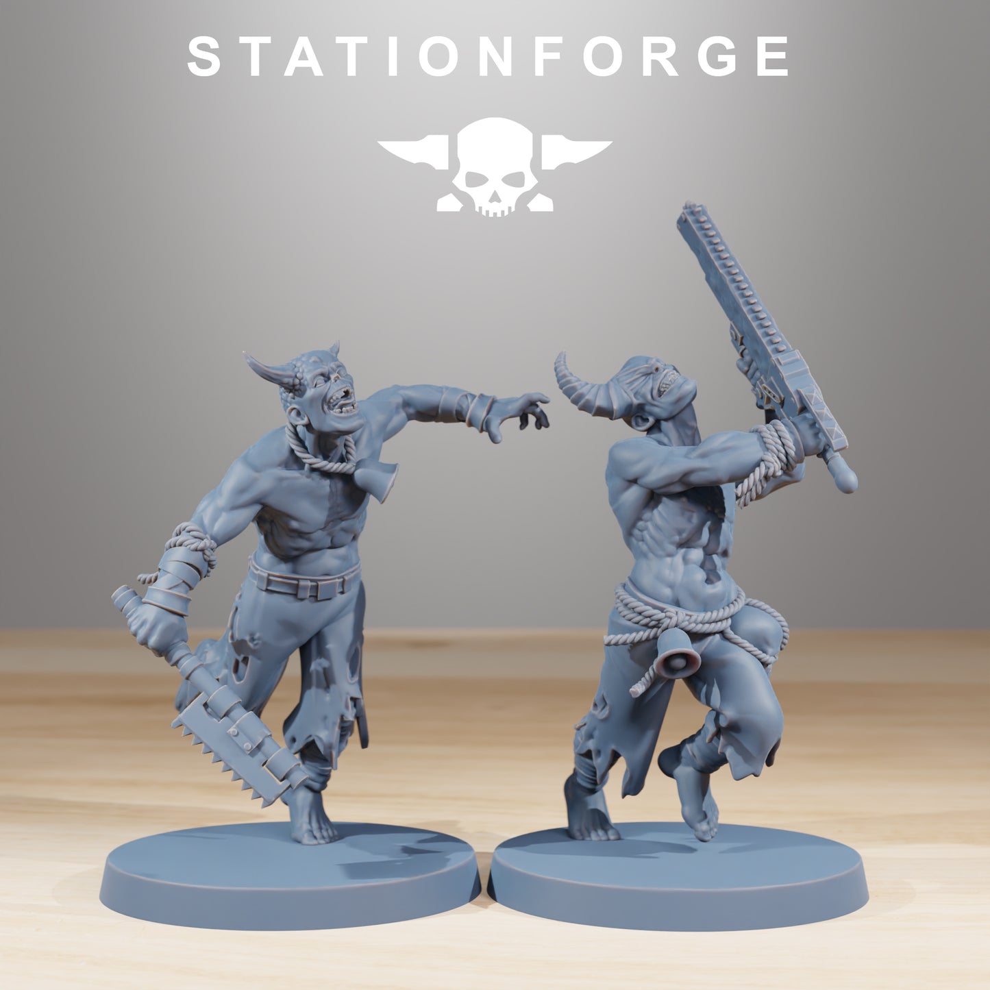 Foto del producto Tabletop 28mm The Printing Goes Ever On (TPGEO) 0: Guardias Corruptos Caminantes