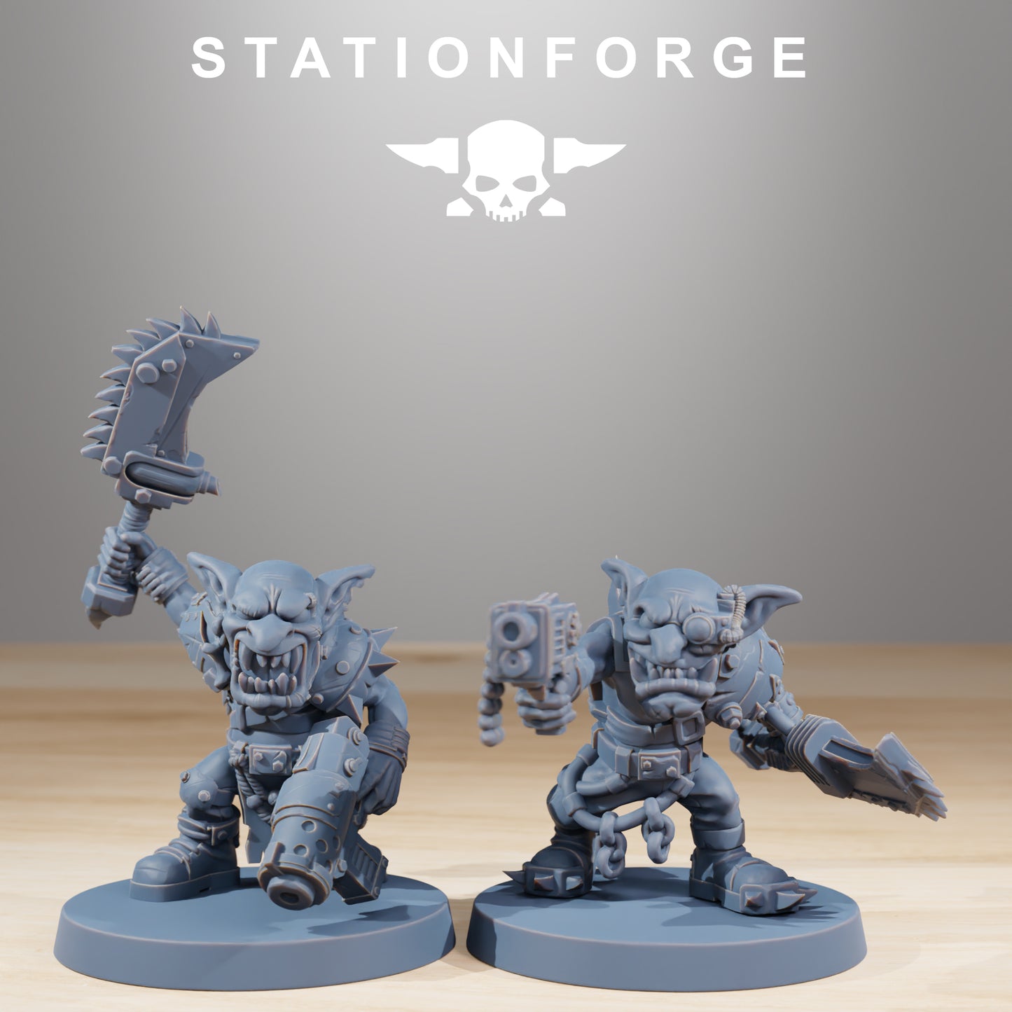 Foto del producto Tabletop 28mm The Printing Goes Ever On (TPGEO) 0: Berserkers Gobs