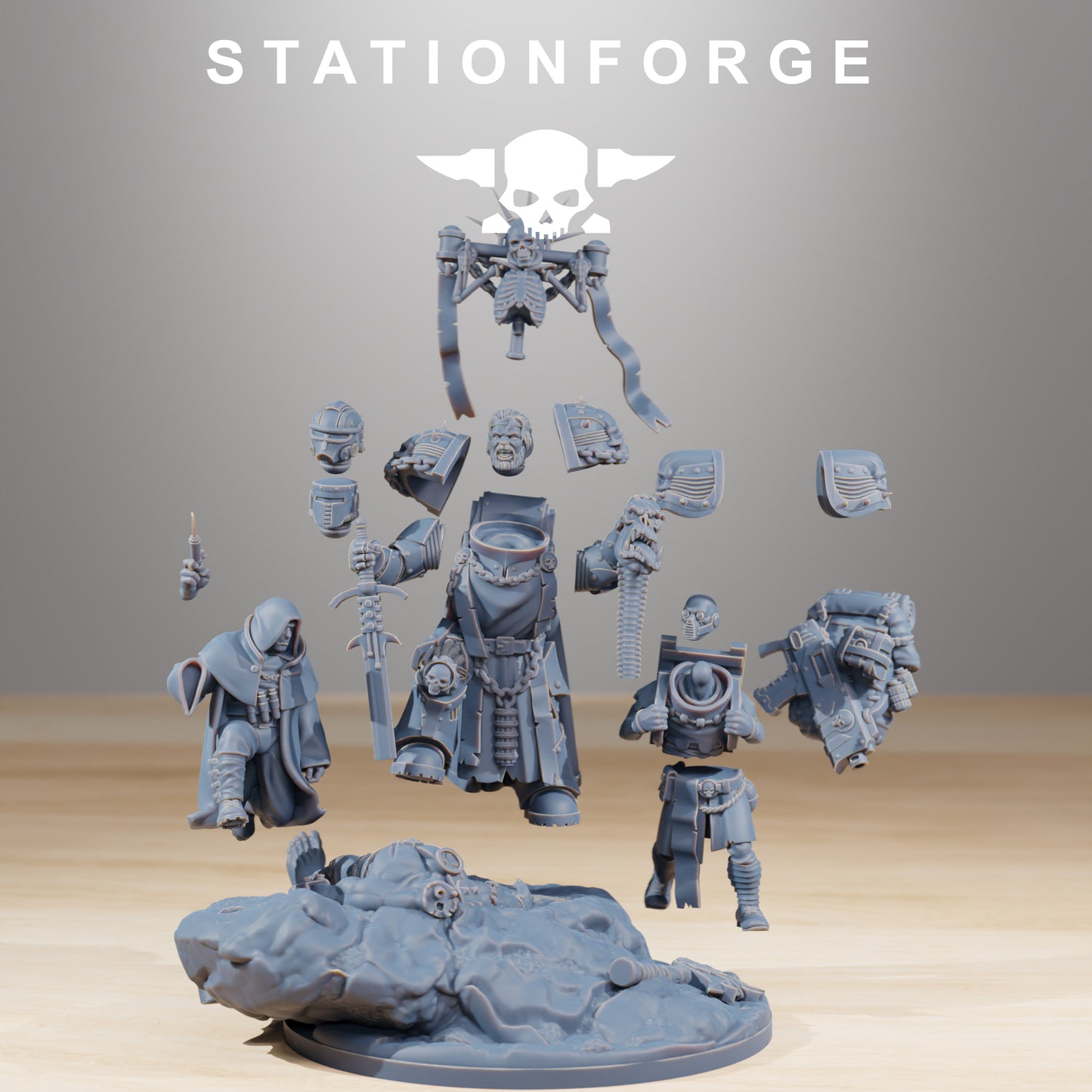 Foto del producto Tabletop 28mm The Printing Goes Ever On (TPGEO) 0: Socratis Gran Maestro