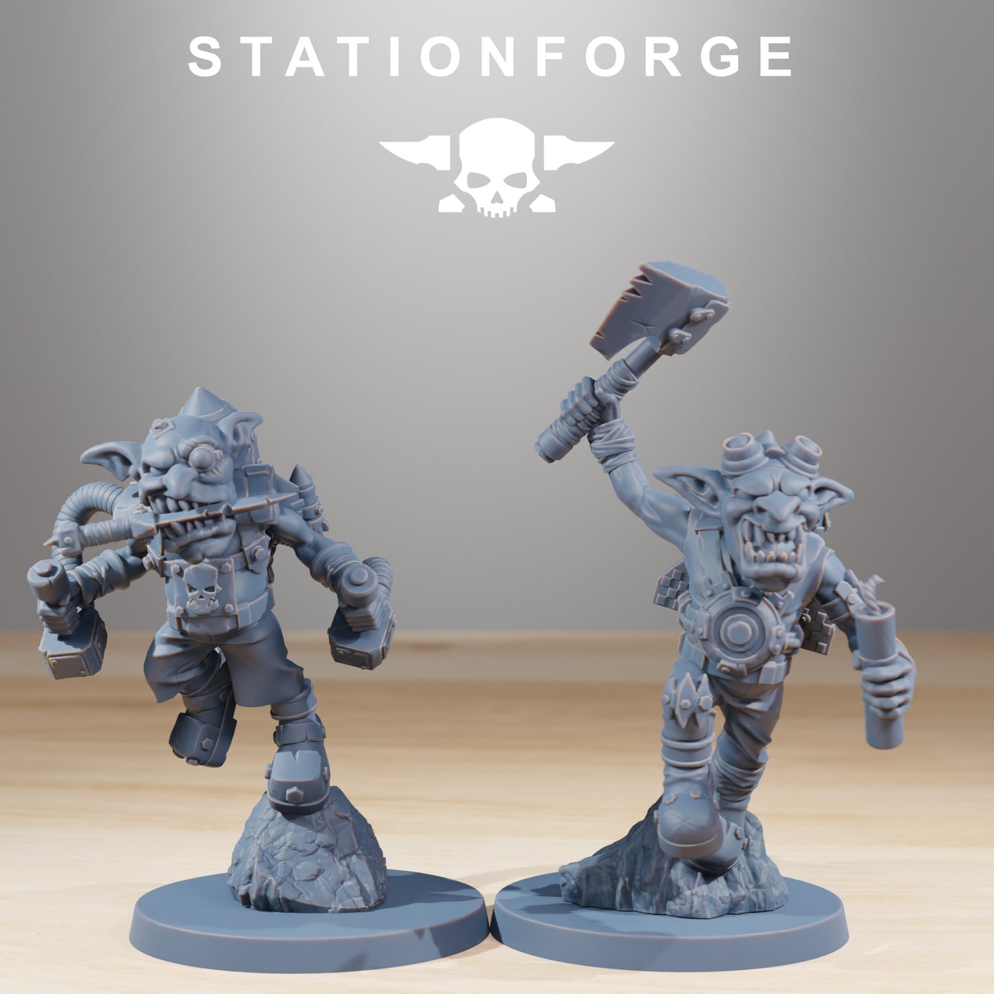 Produktfoto Tabletop 28mm The Printing Goes Ever On (TPGEO) 0: Gobs Jetsters