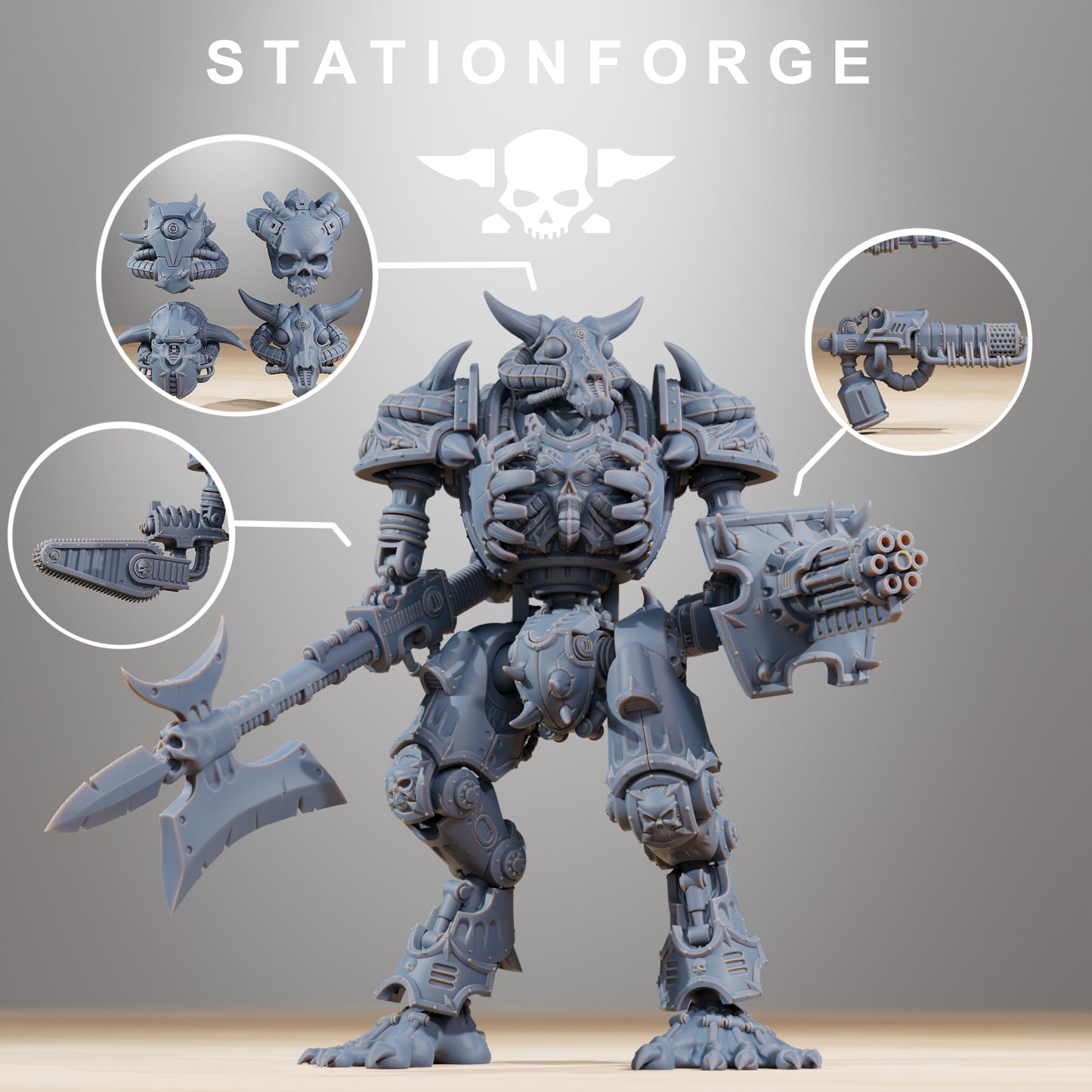 Produktfoto Tabletop 28mm The Printing Goes Ever On (TPGEO) 0: Pythonicus Armageddon