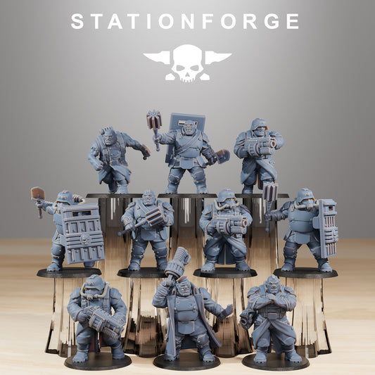 Foto del producto Tabletop 28mm The Printing Goes Ever On (TPGEO) 0: GrimGuard Mutants