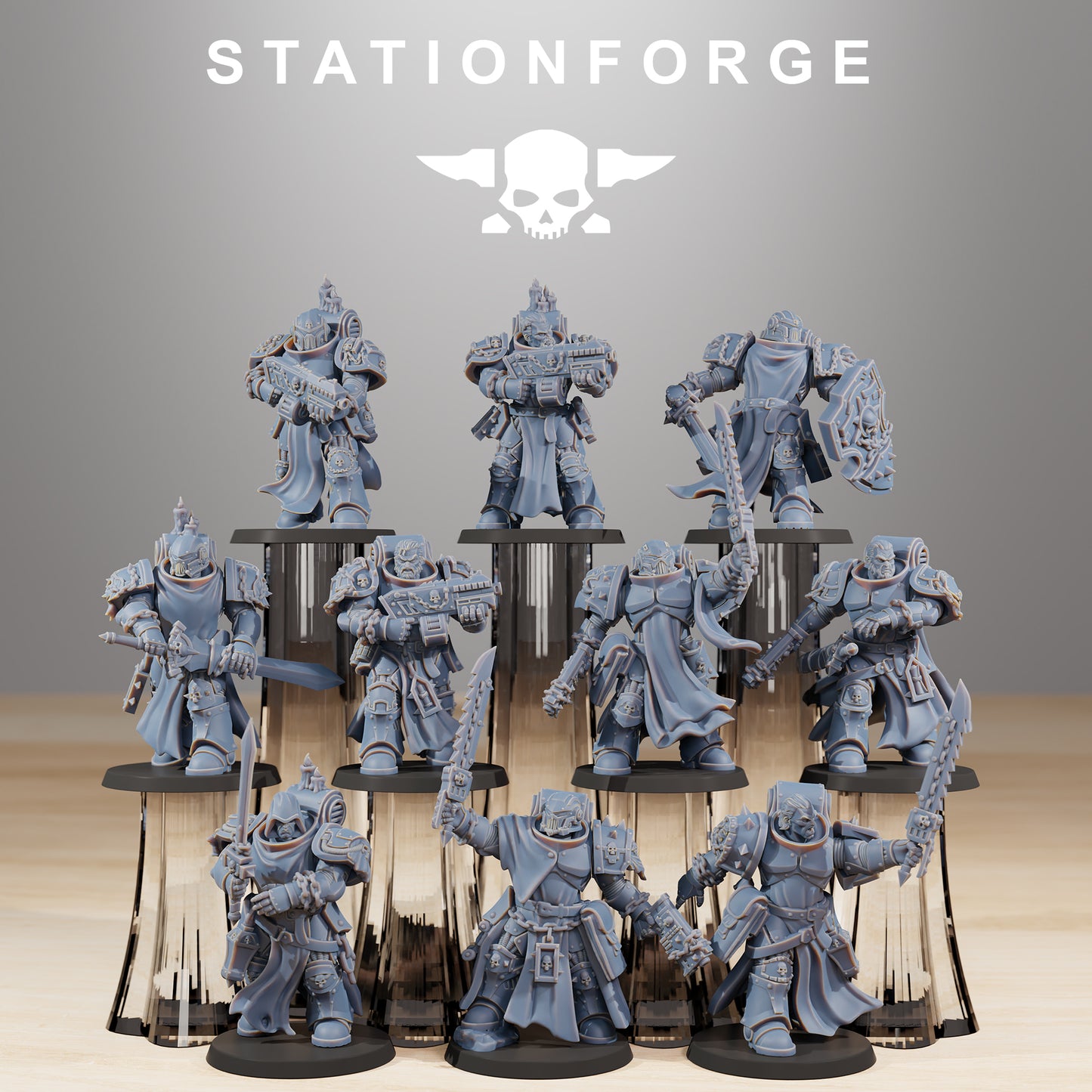 Produktfoto Tabletop 28mm The Printing Goes Ever On (TPGEO) 0: Socratis Crusaders