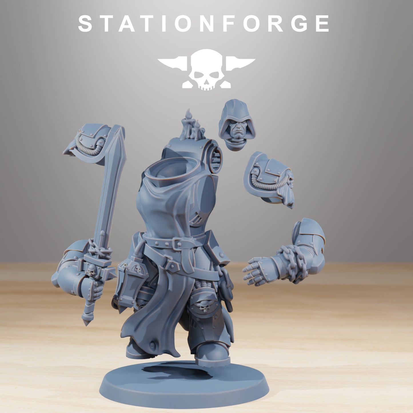 Produktfoto Tabletop 28mm The Printing Goes Ever On (TPGEO) 0: Socratis Crusaders