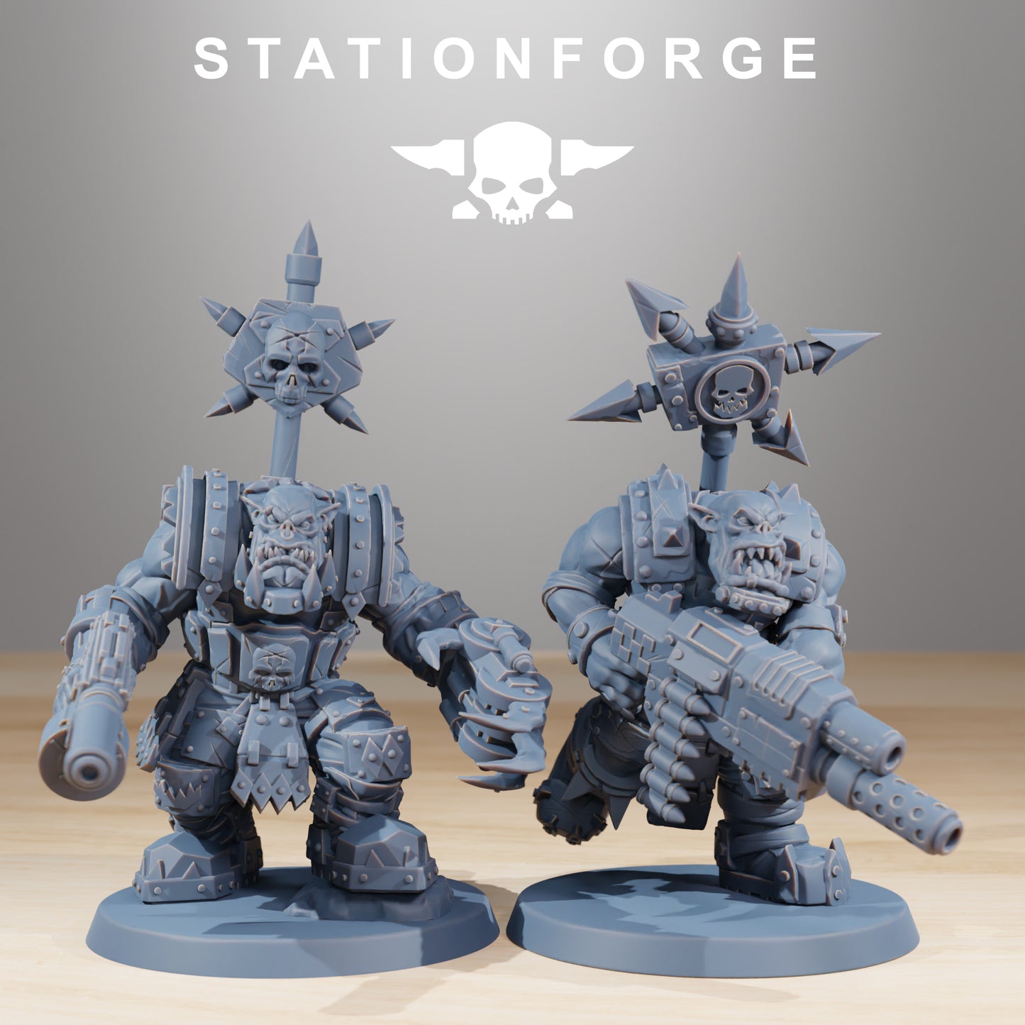 Foto del producto Tabletop 28mm The Printing Goes Ever On (TPGEO) 0: Orkaz SullKrushers
