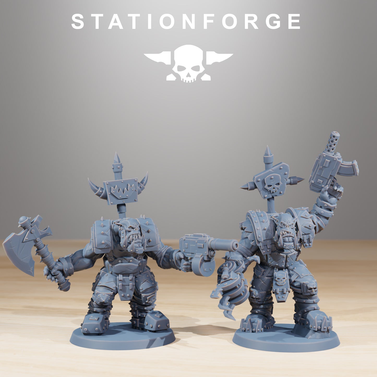 Foto del producto Tabletop 28mm The Printing Goes Ever On (TPGEO) 0: Orkaz SullKrushers