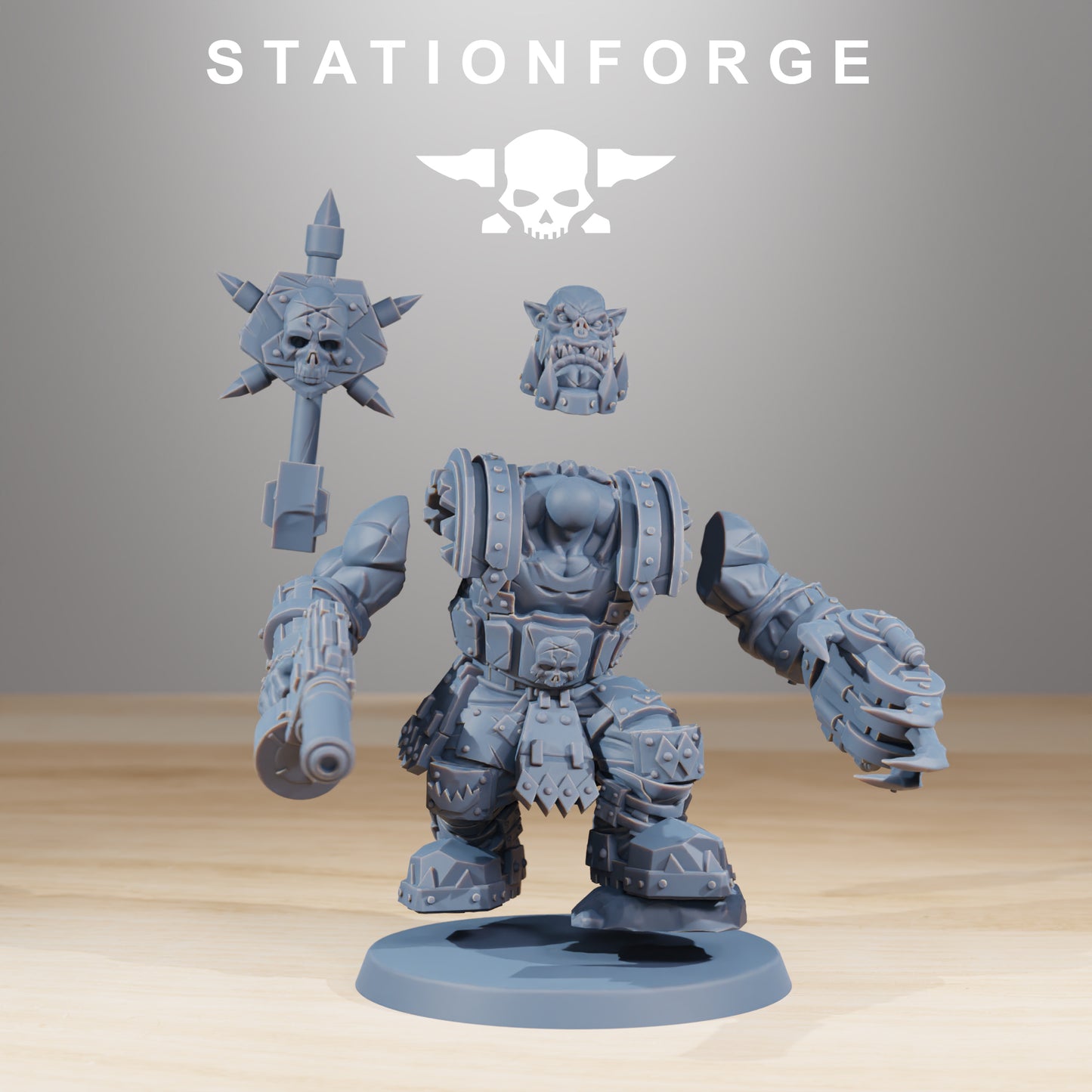 Foto del producto Tabletop 28mm The Printing Goes Ever On (TPGEO) 0: Orkaz SullKrushers