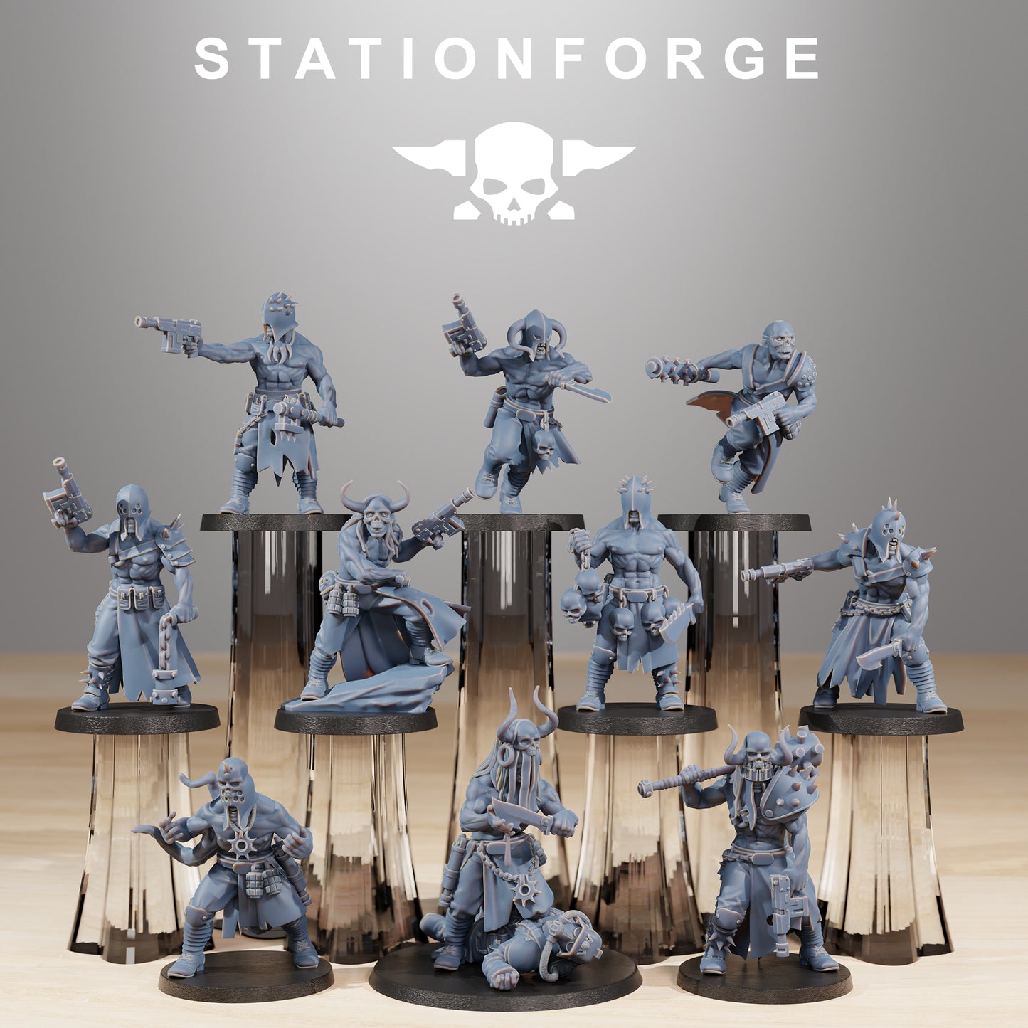 Produktfoto Tabletop 28mm The Printing Goes Ever On (TPGEO) 0: Corrupted Guard Sectarians
