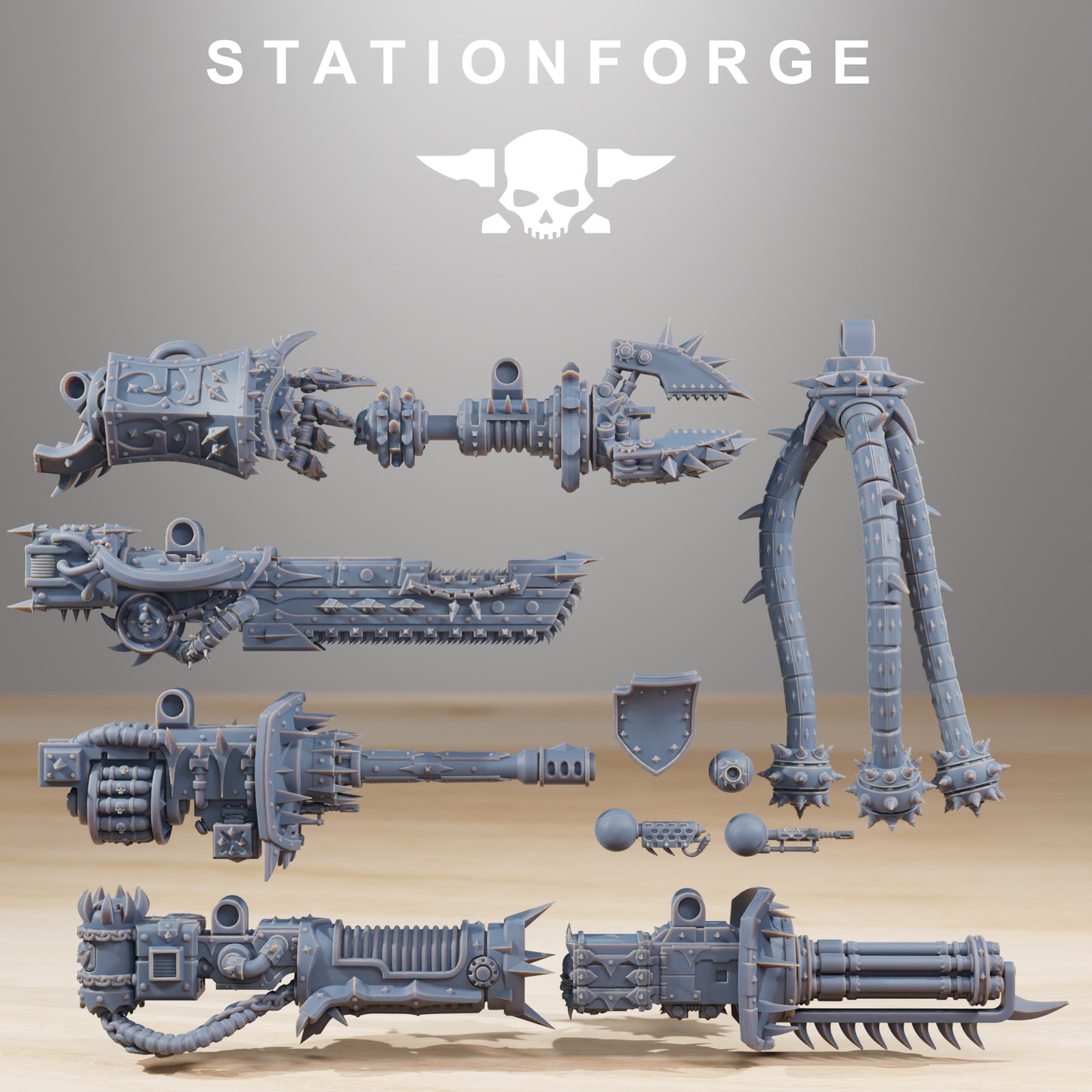 Produktfoto Tabletop 28mm The Printing Goes Ever On (TPGEO) 0: Pythonicus Defender Mk2