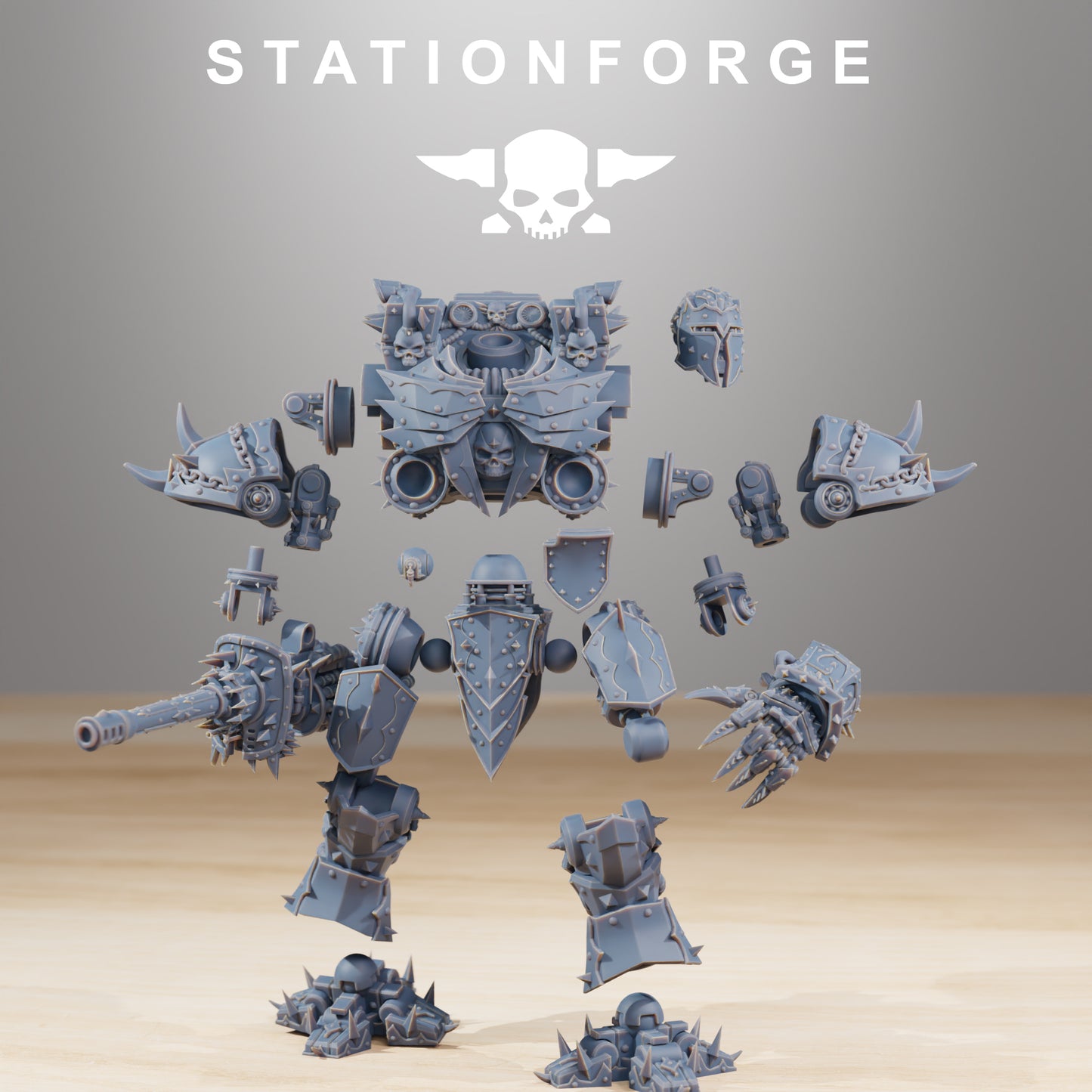Produktfoto Tabletop 28mm The Printing Goes Ever On (TPGEO) 0: Pythonicus Defender Mk2