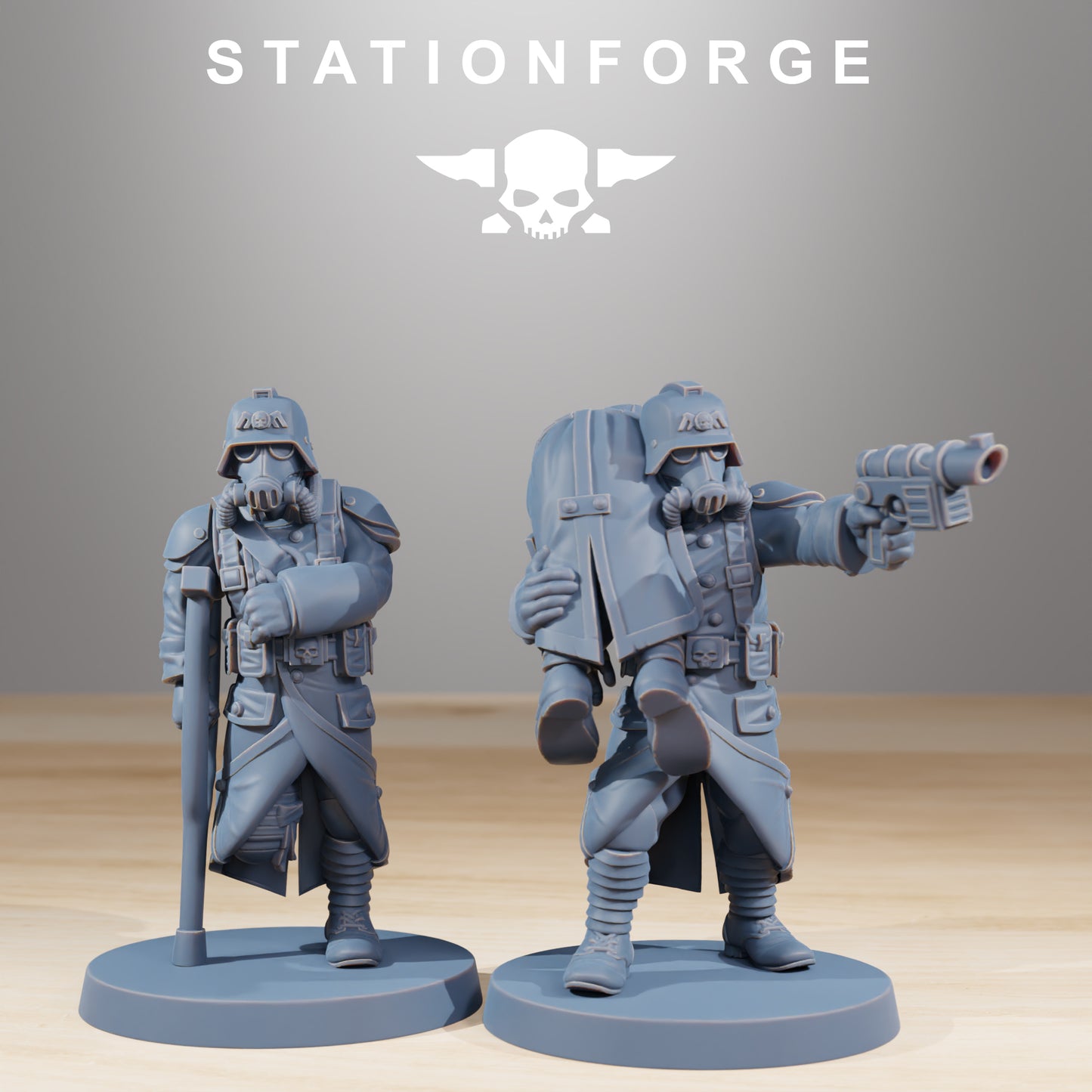 Foto del producto Tabletop 28mm The Printing Goes Ever On (TPGEO) 0: GrimGuard Casualties