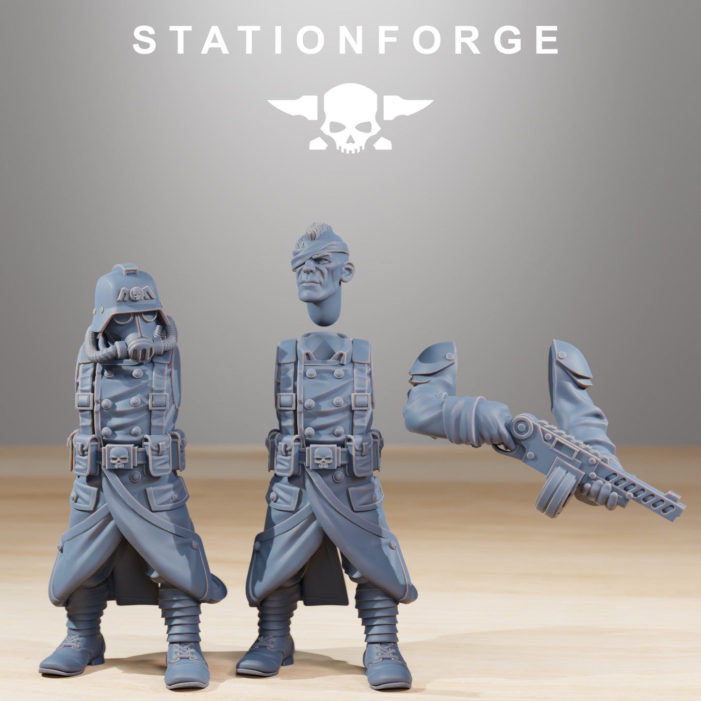 Foto del producto Tabletop 28mm The Printing Goes Ever On (TPGEO) 0: Combatientes GrimGuard