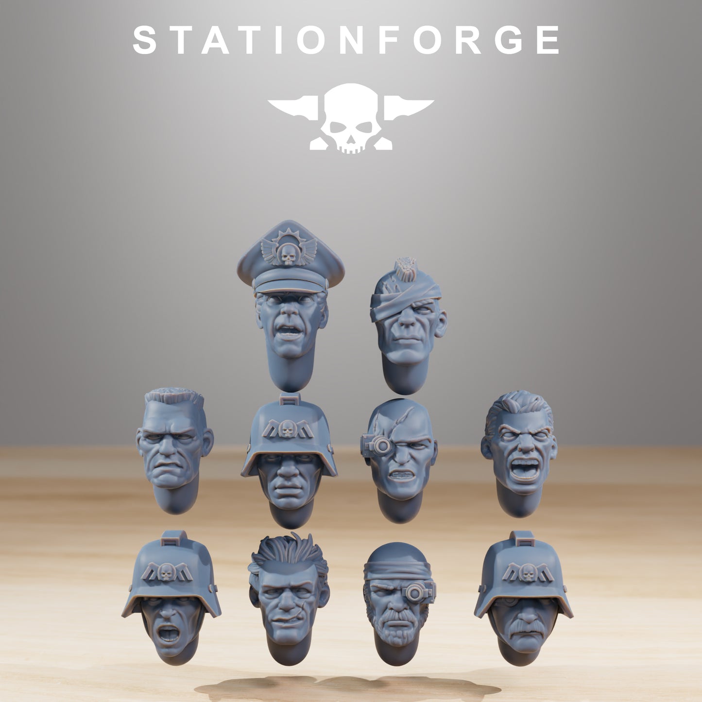 Foto del producto Tabletop 28mm The Printing Goes Ever On (TPGEO) 0: Combatientes GrimGuard