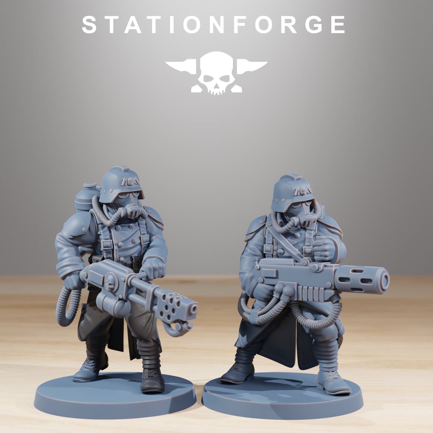 Foto del producto Tabletop 28mm The Printing Goes Ever On (TPGEO) 0: Combatientes GrimGuard
