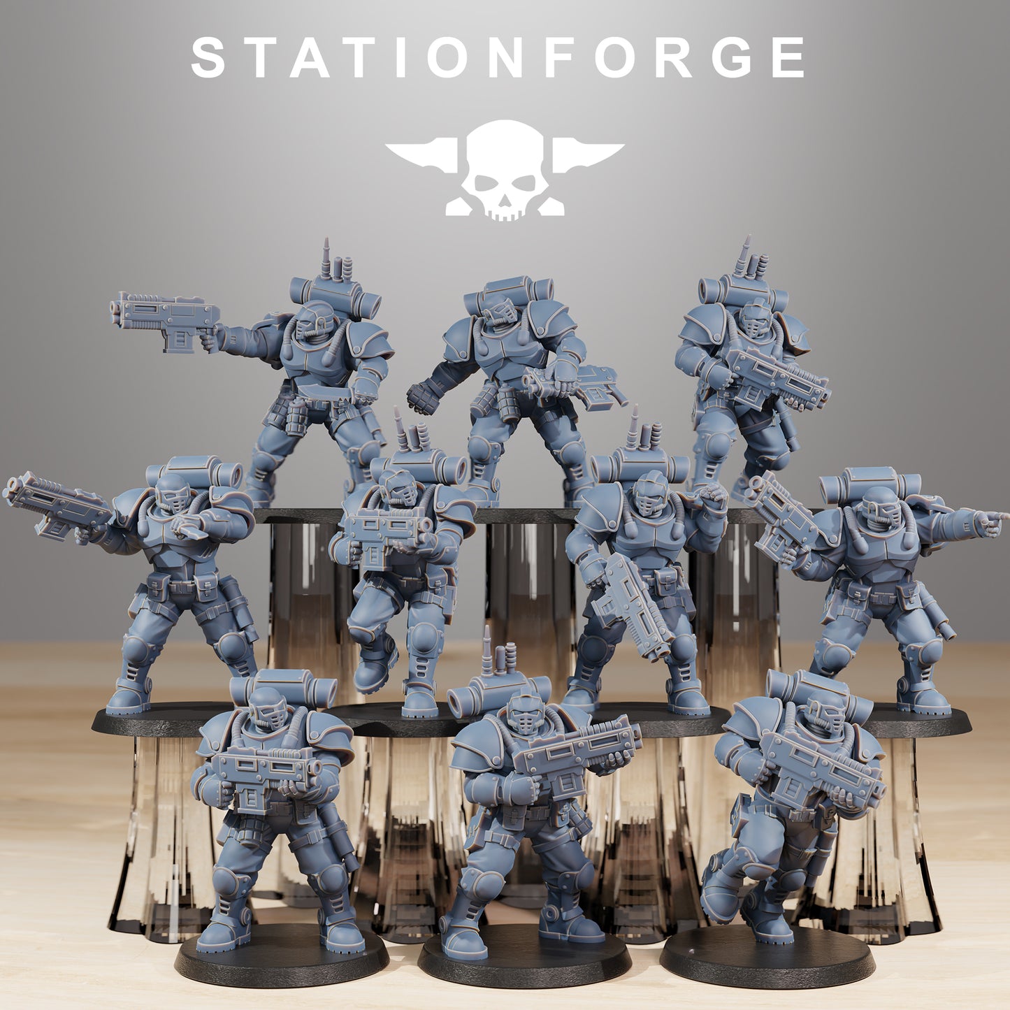 Foto del producto Tabletop 28mm The Printing Goes Ever On (TPGEO) 0: Infantería Ligera Socratis