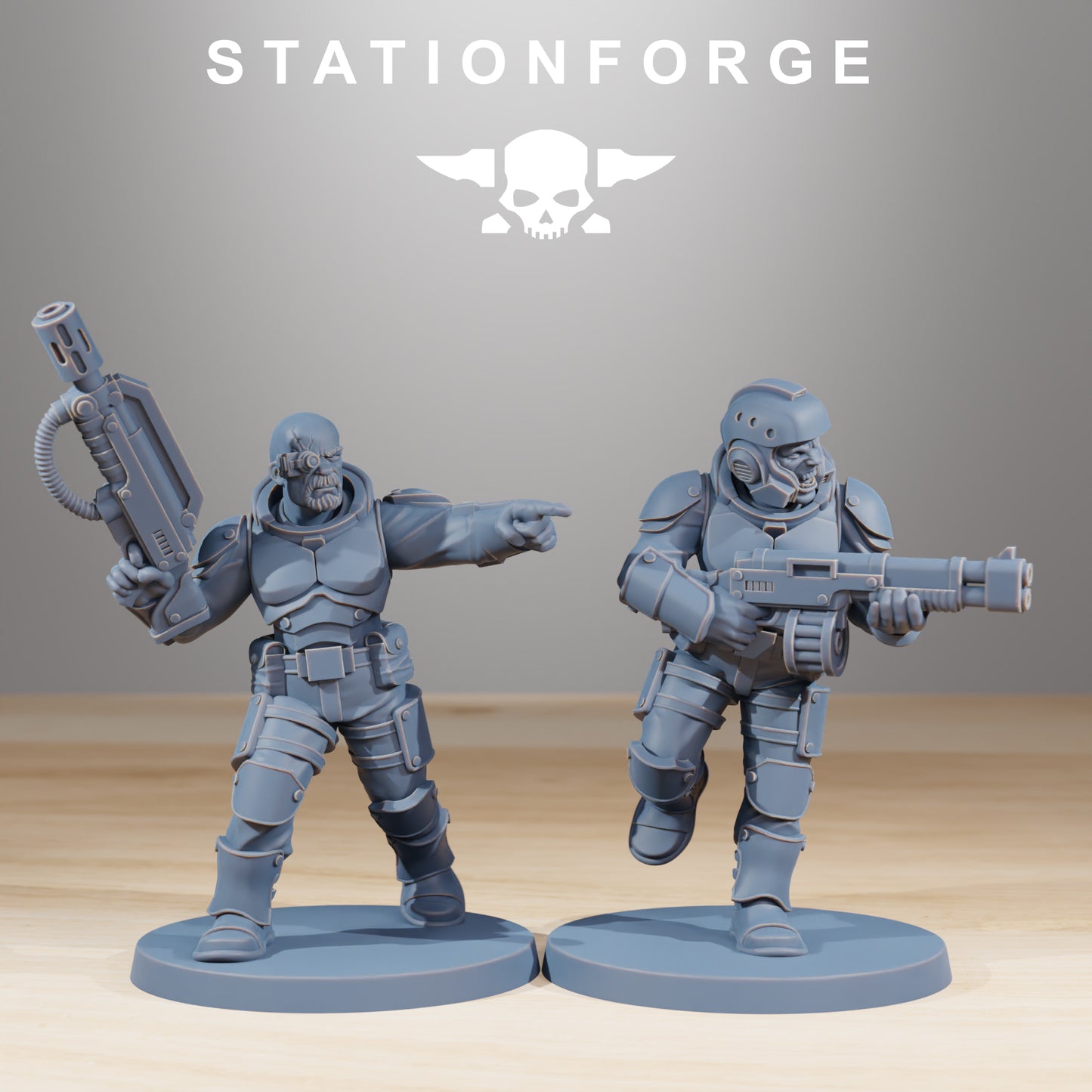 Foto del producto Tabletop 28mm The Printing Goes Ever On (TPGEO) 0: Kit de Constructor de Infantería Vaskar