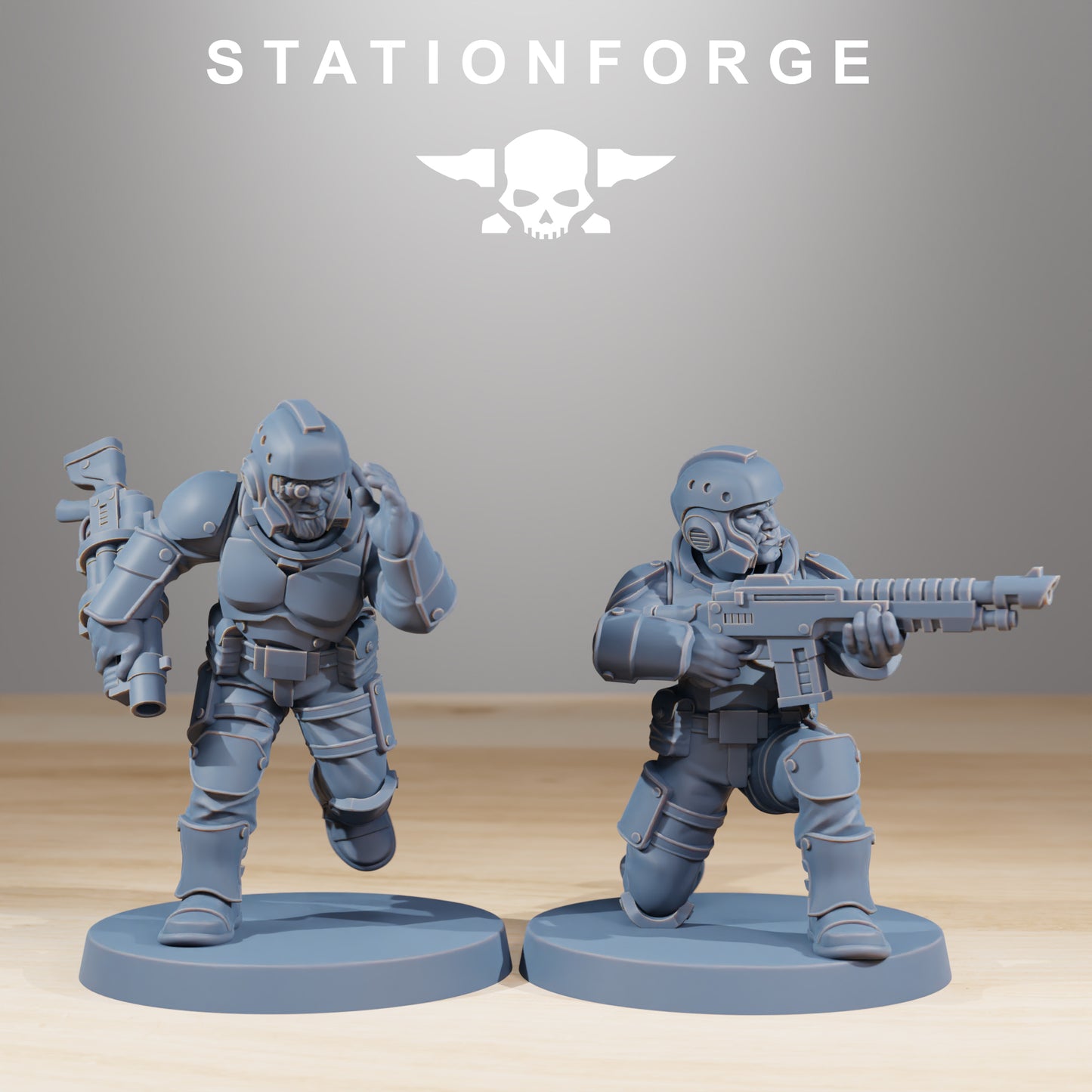 Foto del producto Tabletop 28mm The Printing Goes Ever On (TPGEO) 0: Kit de Constructor de Infantería Vaskar