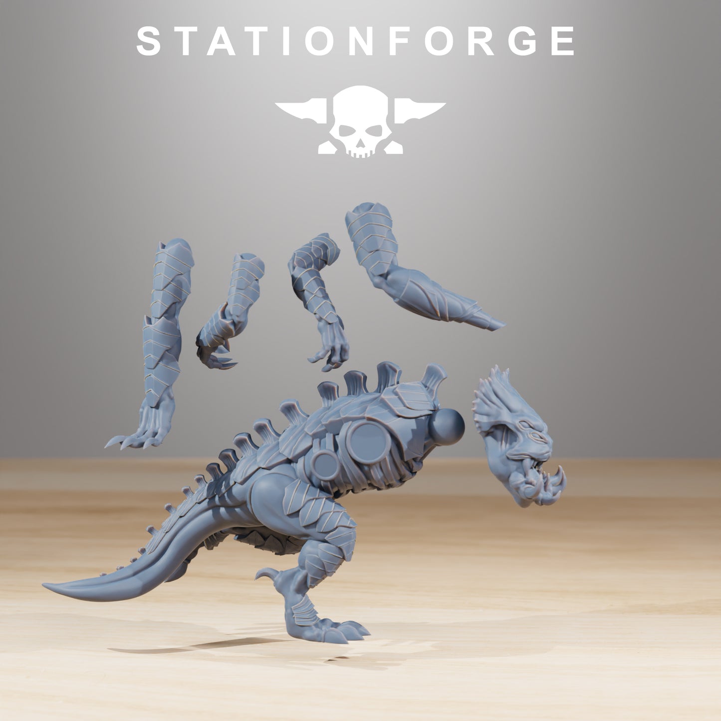 Produktfoto Tabletop 28mm The Printing Goes Ever On (TPGEO) 0: Xenarid Infantry