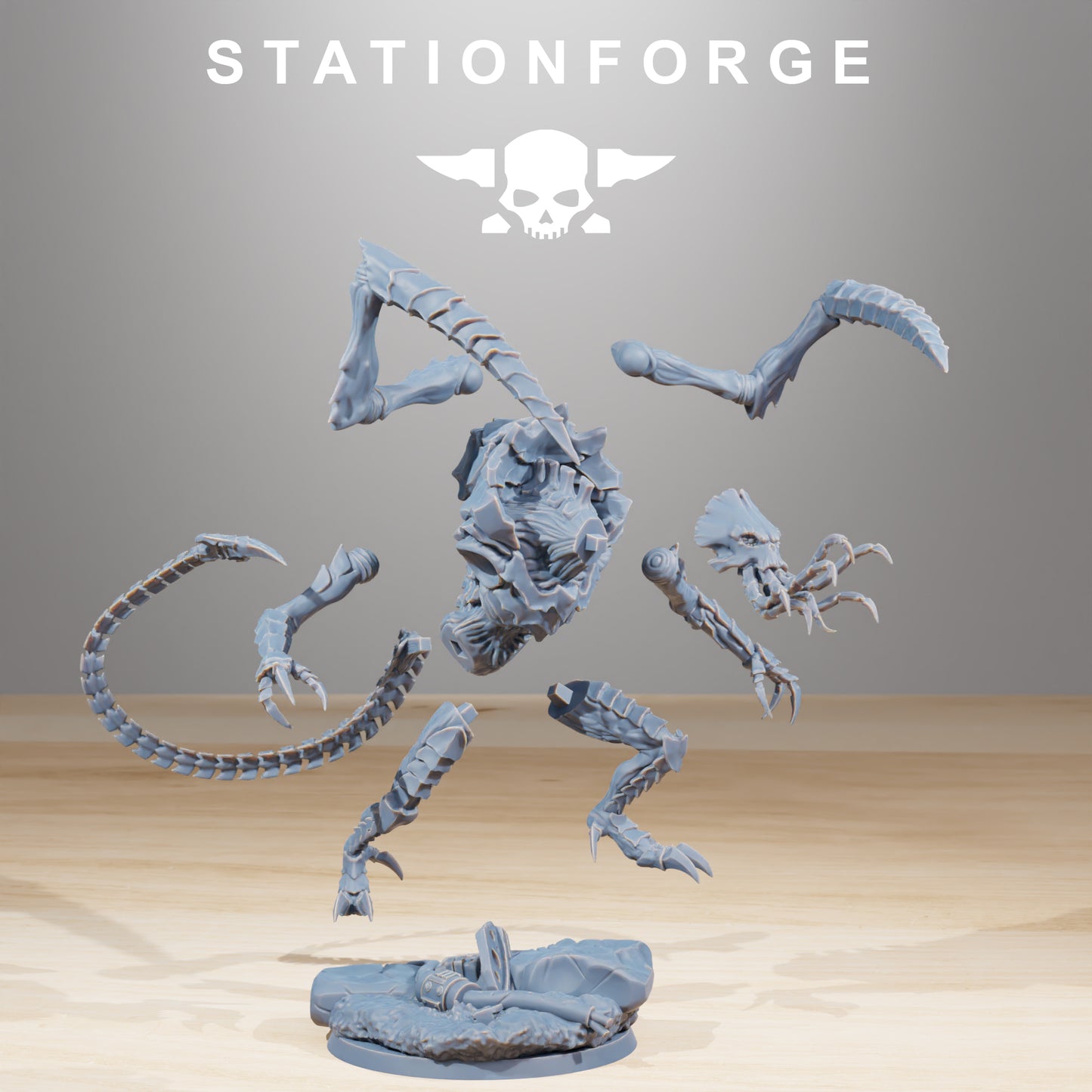 Foto del producto Tabletop 28mm The Printing Goes Ever On (TPGEO) 0: Xenarid Soul Eater