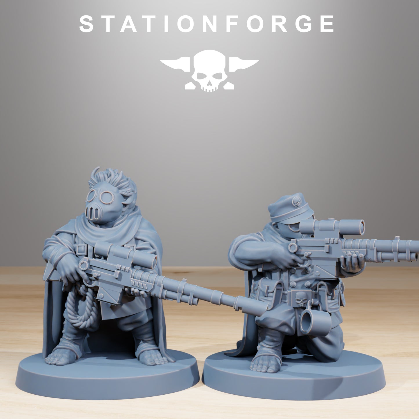 Foto del producto Tabletop 28mm The Printing Goes Ever On (TPGEO) 0: GrimGuard Skulldarts