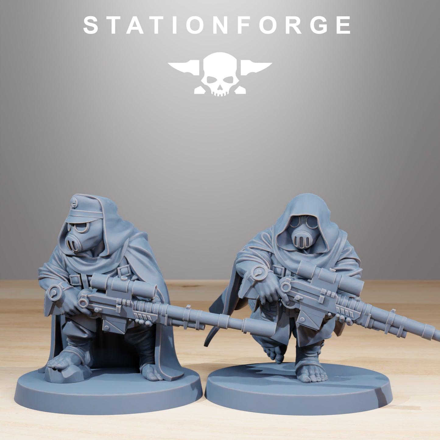 Foto del producto Tabletop 28mm The Printing Goes Ever On (TPGEO) 0: GrimGuard Skulldarts