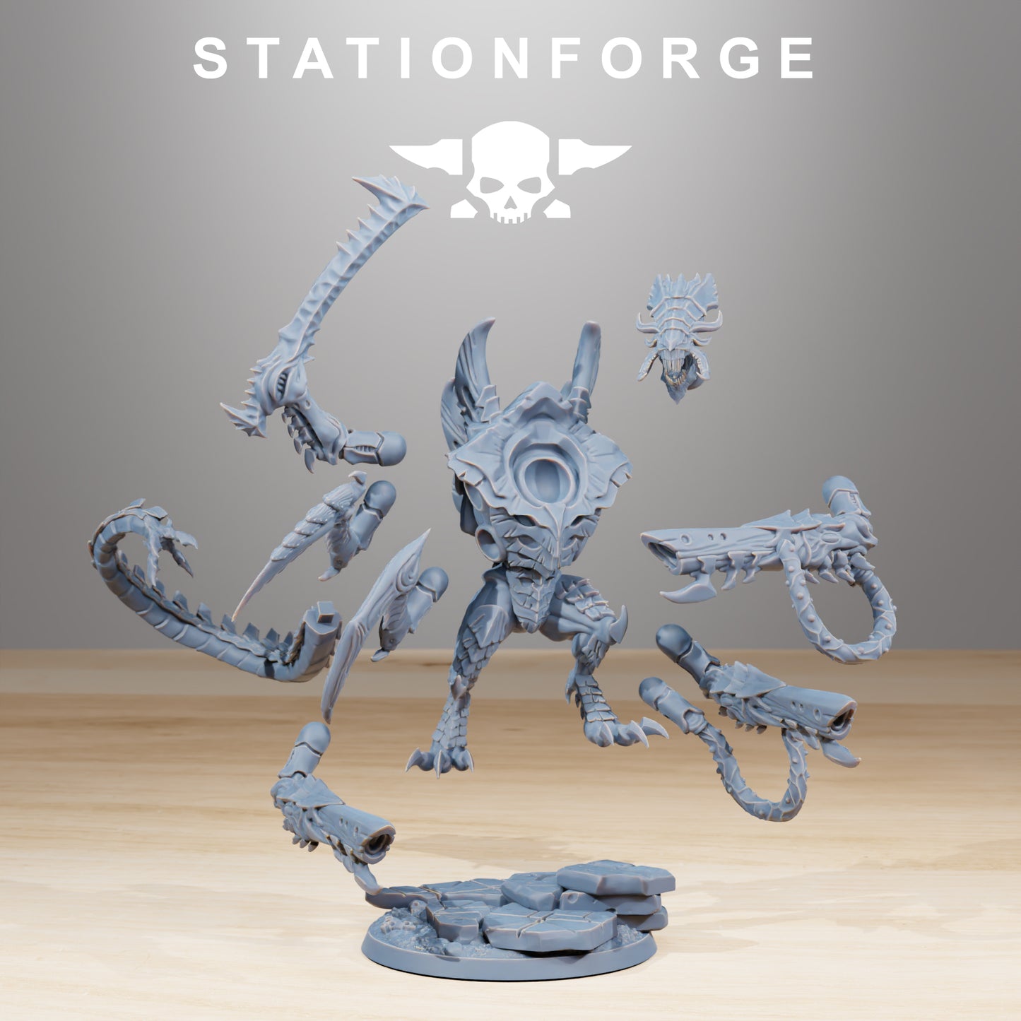 Foto del producto Tabletop 28mm The Printing Goes Ever On (TPGEO) 0: Xenarid Nyxar