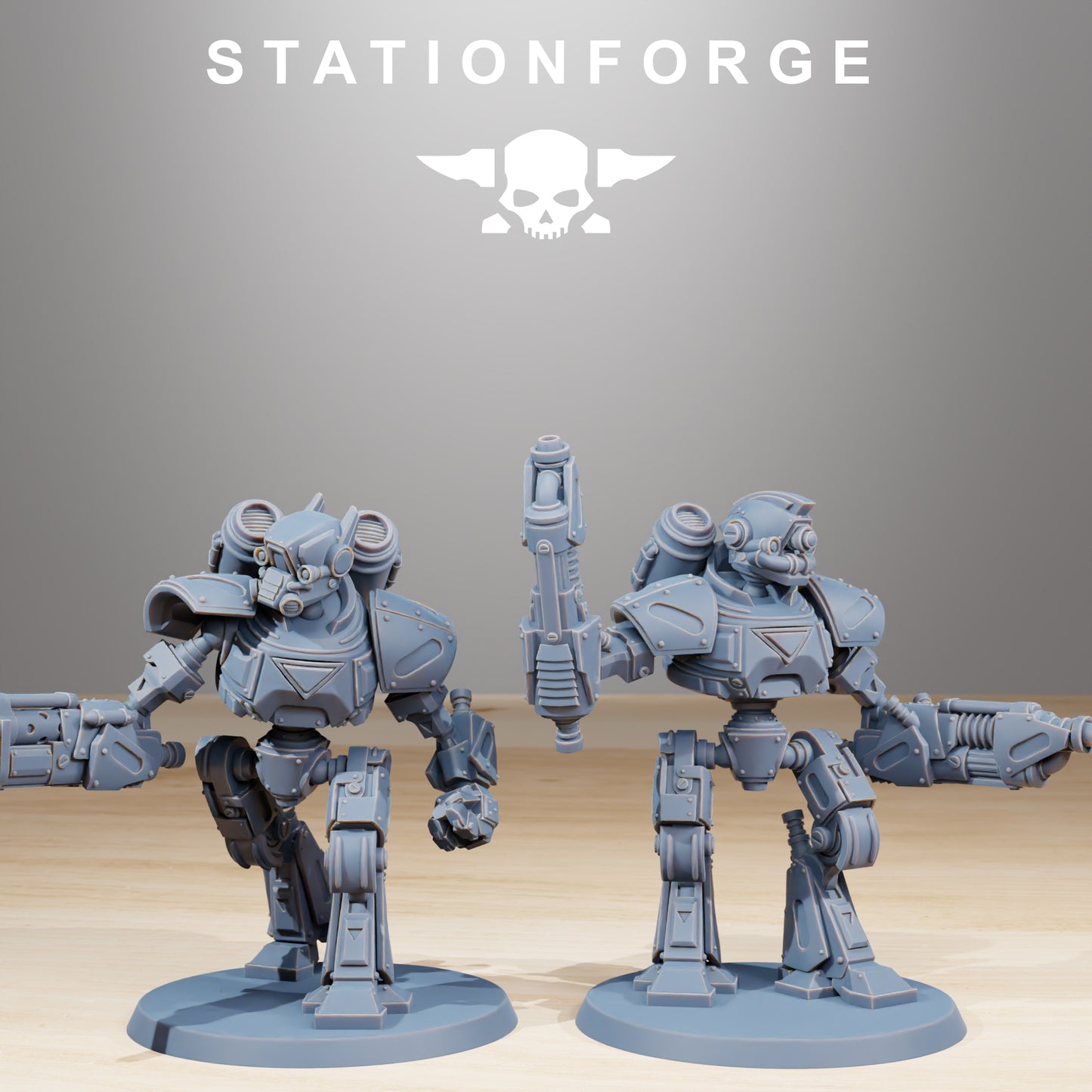 Foto del producto Tabletop 28mm The Printing Goes Ever On (TPGEO) 0: Mecanoides Recolectores