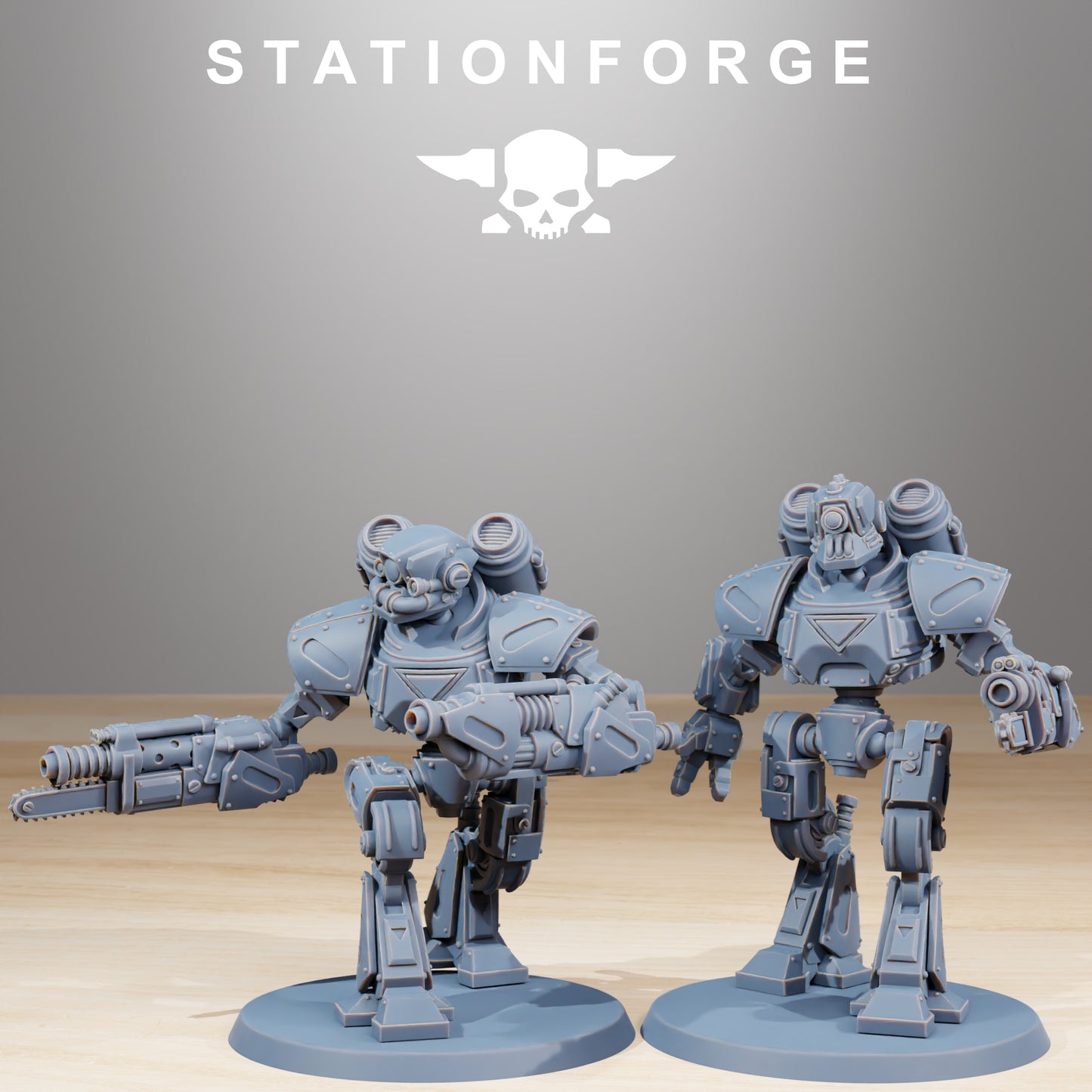 Foto del producto Tabletop 28mm The Printing Goes Ever On (TPGEO) 0: Mecanoides Recolectores