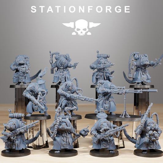 Foto del producto Tabletop 28mm The Printing Goes Ever On (TPGEO) 0: Raticus Grunts