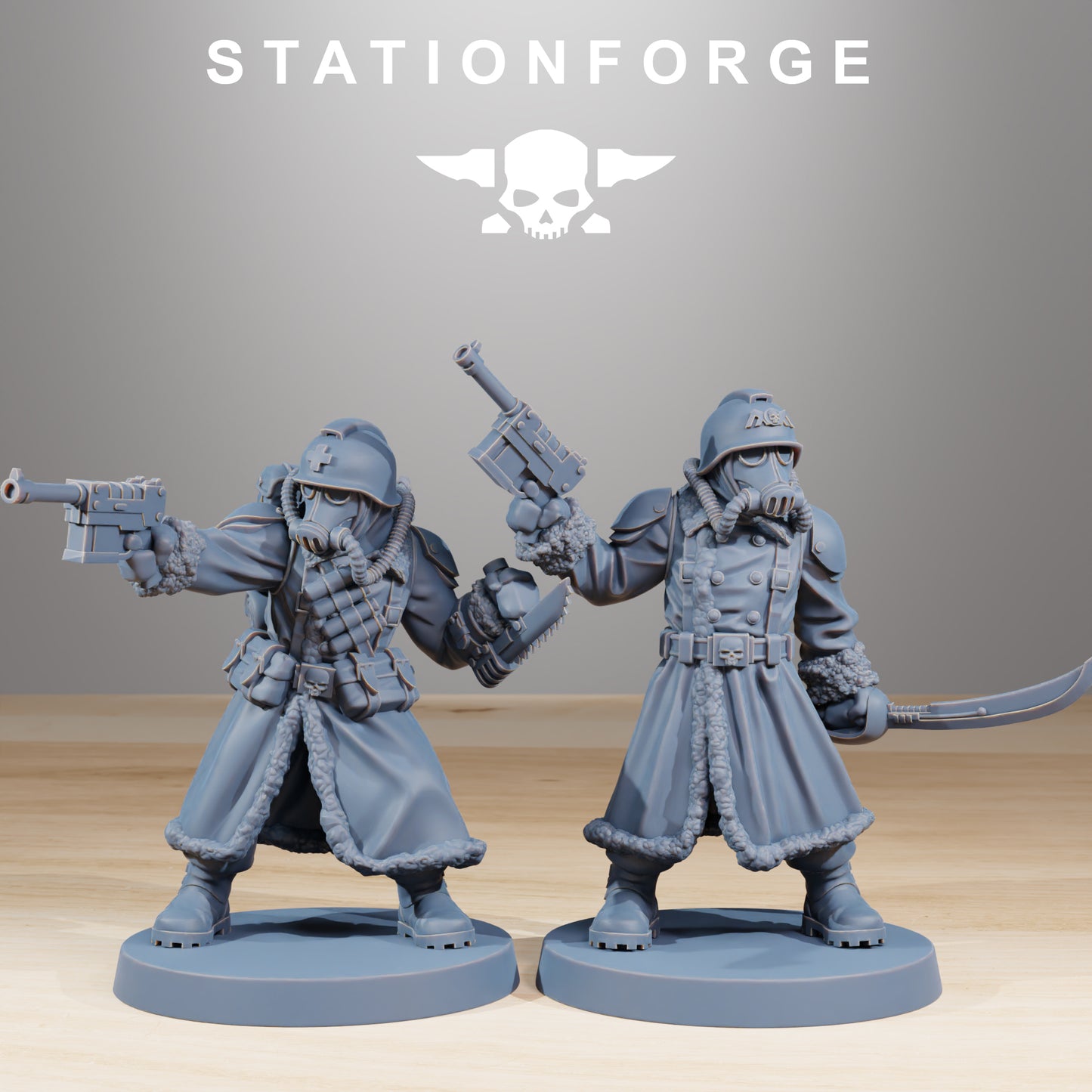Foto del producto Tabletop 28mm The Printing Goes Ever On (TPGEO) 0: GrimGuard Frostwatch