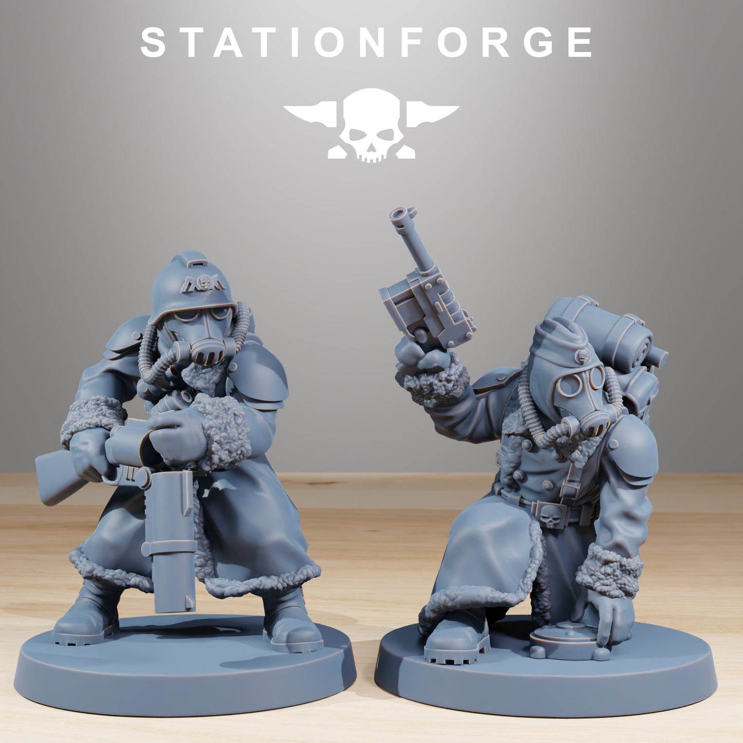 Foto del producto Tabletop 28mm The Printing Goes Ever On (TPGEO) 0: GrimGuard Frostwatch