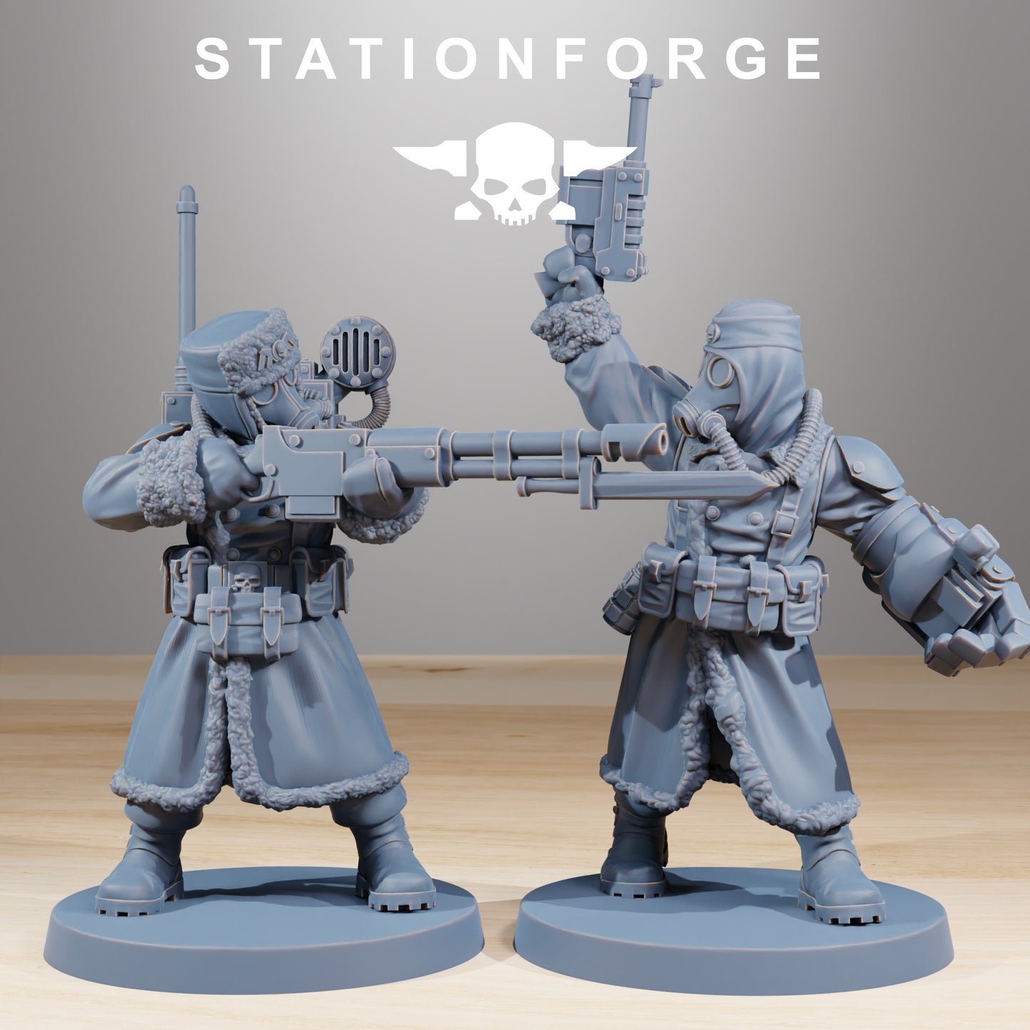 Foto del producto Tabletop 28mm The Printing Goes Ever On (TPGEO) 0: GrimGuard Frostwatch