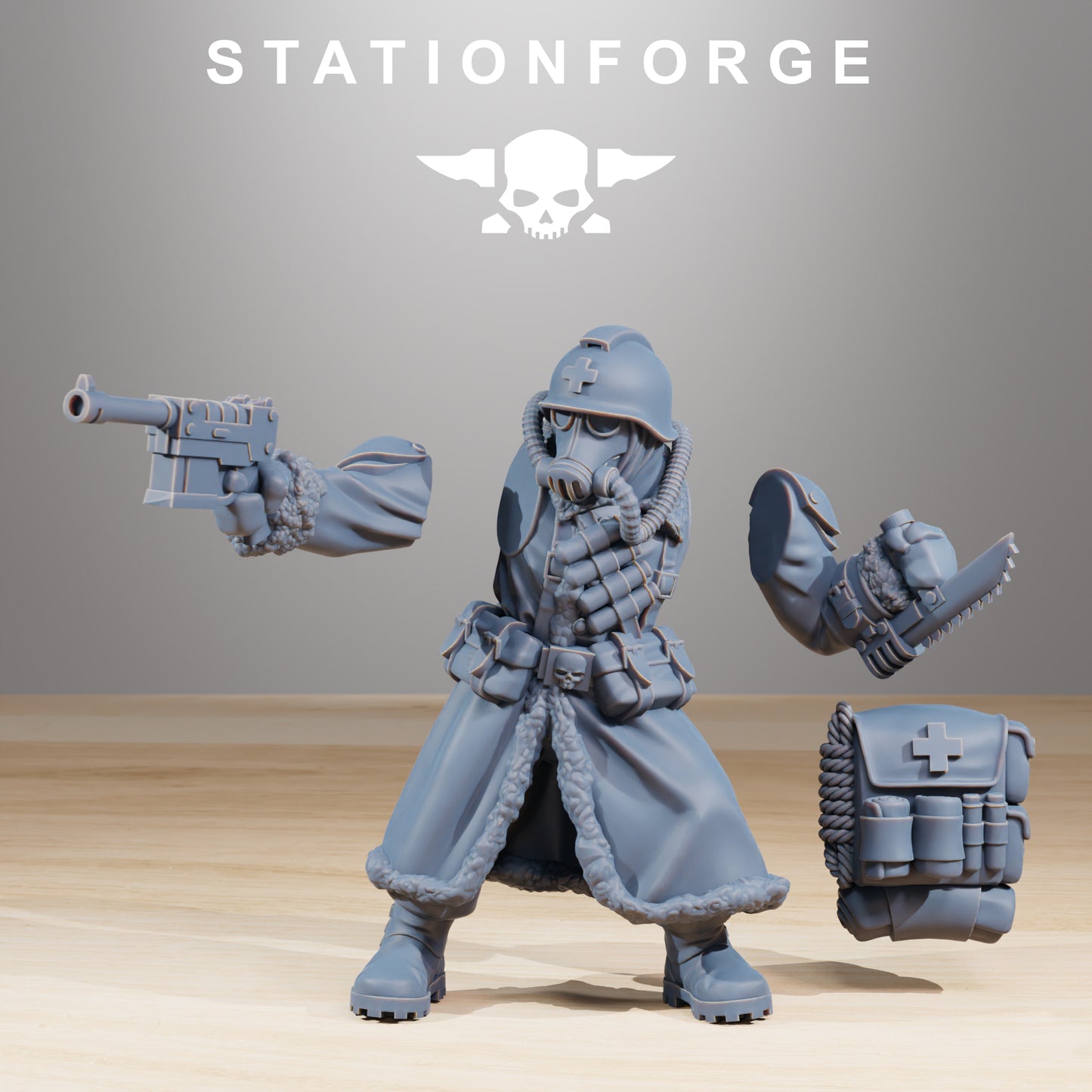 Foto del producto Tabletop 28mm The Printing Goes Ever On (TPGEO) 0: GrimGuard Frostwatch