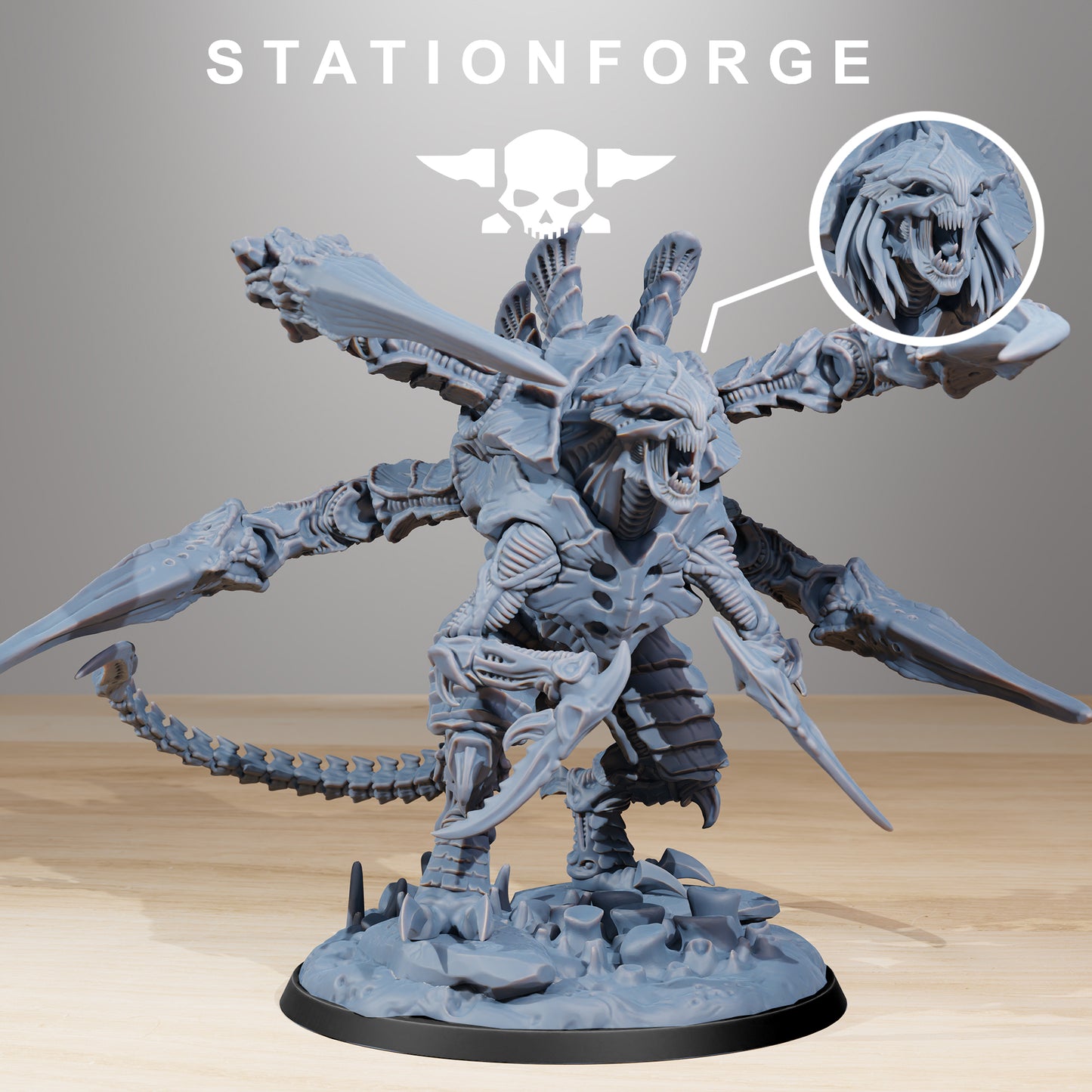 Foto del producto Tabletop 28mm The Printing Goes Ever On (TPGEO) 0: Xenarid Ravage Howler
