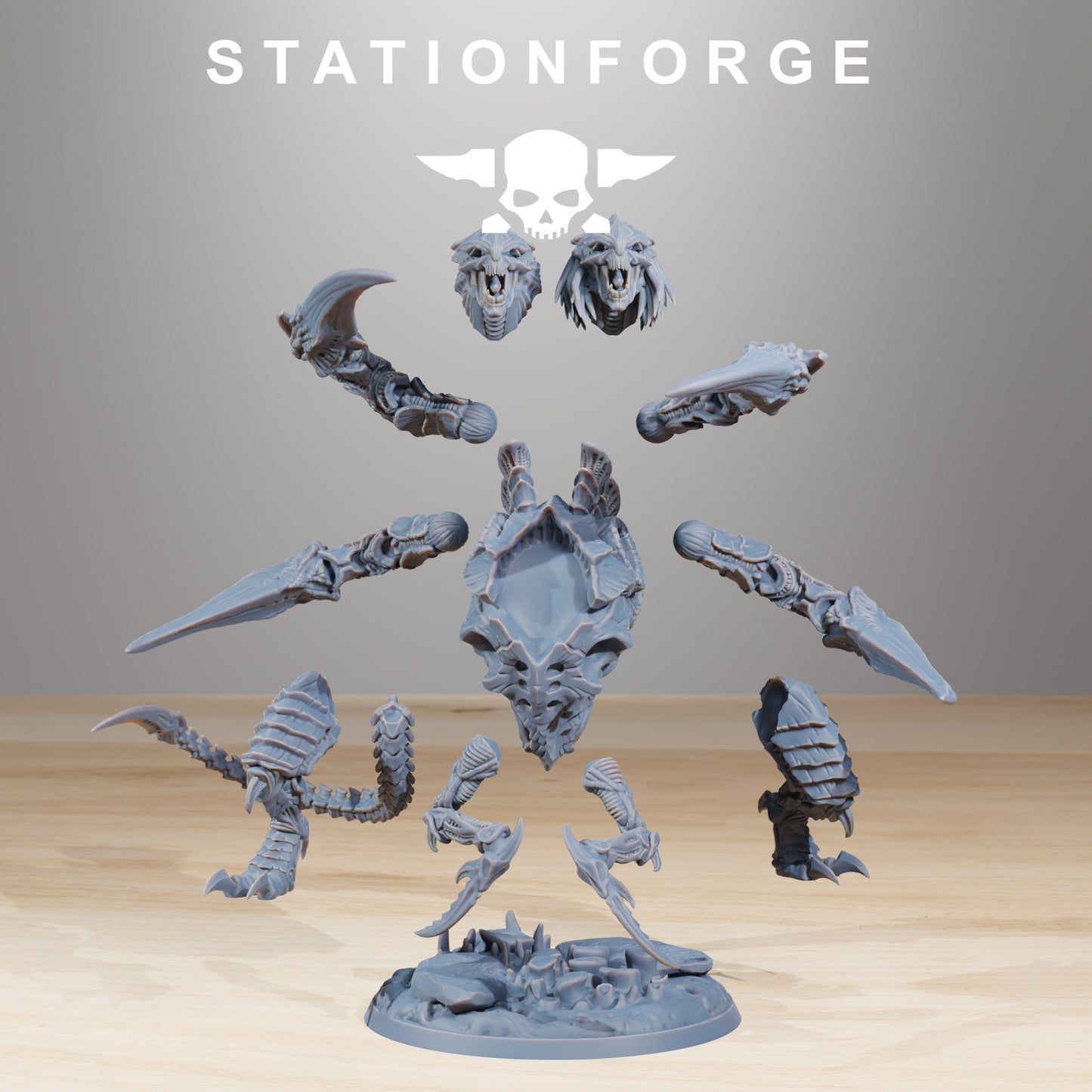 Foto del producto Tabletop 28mm The Printing Goes Ever On (TPGEO) 0: Xenarid Ravage Howler