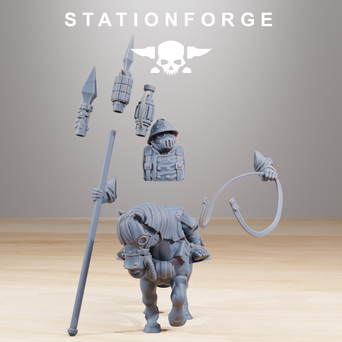 Foto del producto Tabletop 28mm The Printing Goes Ever On (TPGEO) 0: Caballería de Ponis GrimGuard
