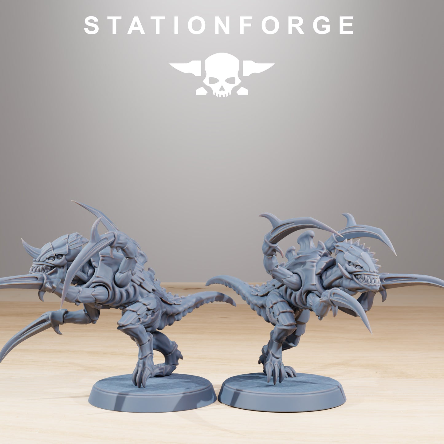 Foto del producto Tabletop 28mm The Printing Goes Ever On (TPGEO) 0: Unidad de Infantería de Melee Xenarid