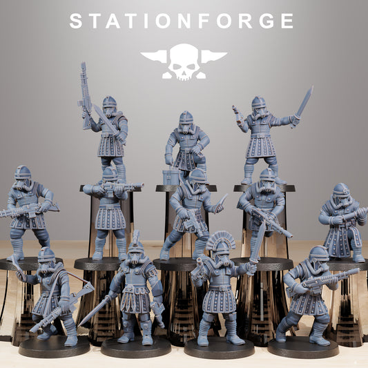 Foto del producto Tabletop 28mm The Printing Goes Ever On (TPGEO) 0: GrimGuard Vexillatio