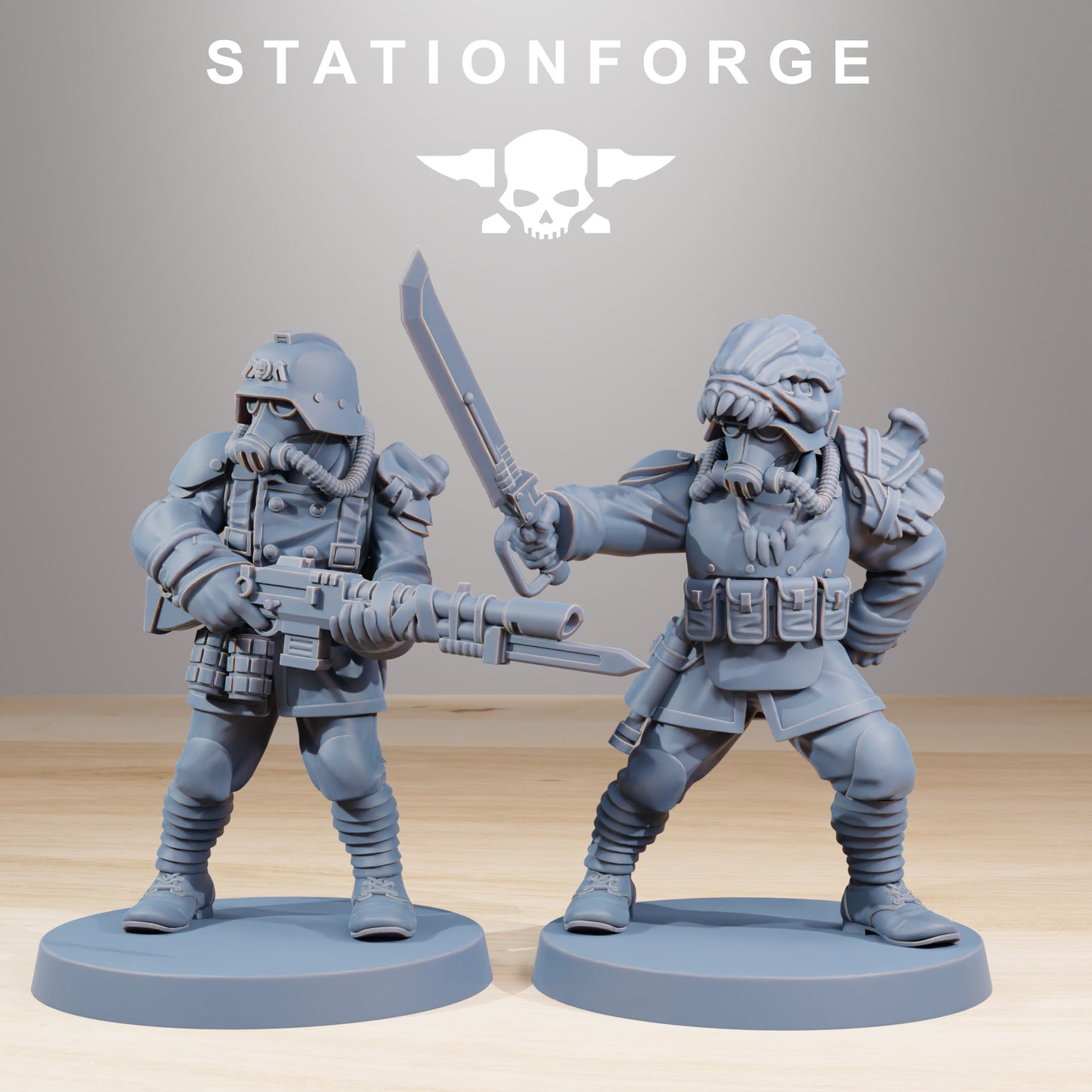 Foto del producto Tabletop 28mm The Printing Goes Ever On (TPGEO) 0: Cazadores Xenarid GrimGuard