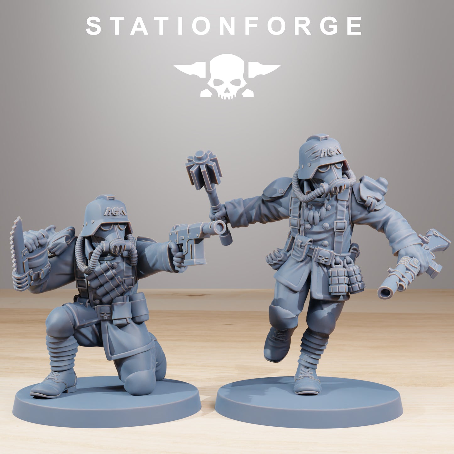 Foto del producto Tabletop 28mm The Printing Goes Ever On (TPGEO) 0: Cazadores Xenarid GrimGuard
