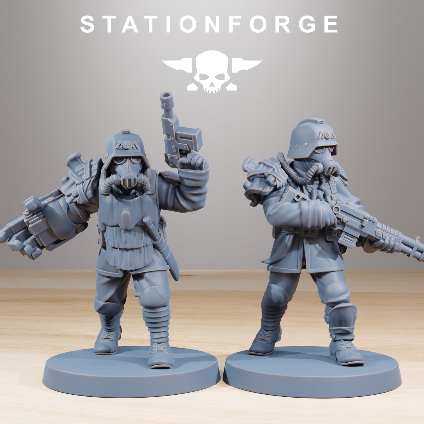 Foto del producto Tabletop 28mm The Printing Goes Ever On (TPGEO) 0: Cazadores Xenarid GrimGuard